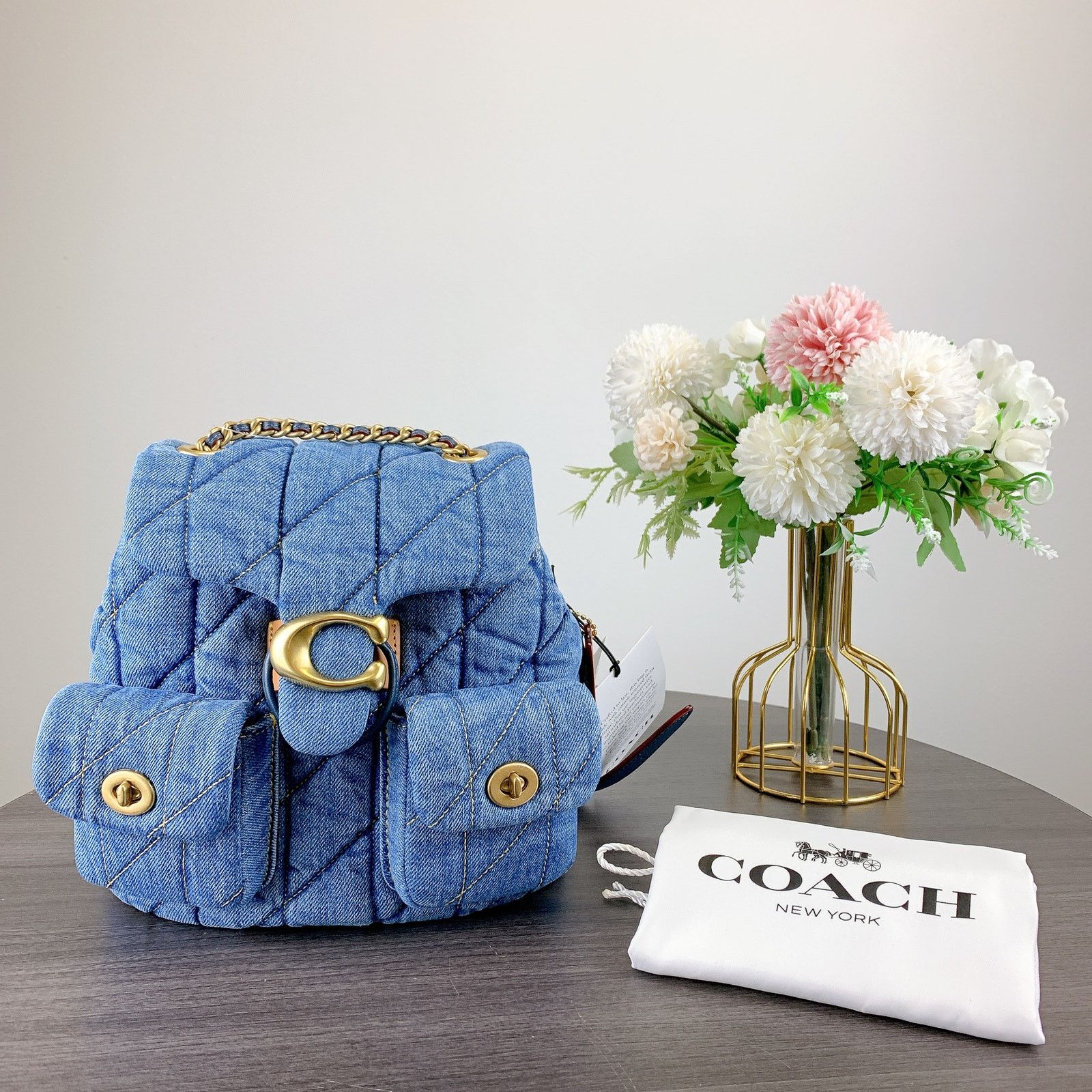 Coach Coach CZ747 Tabby Backpack With Quilting Size ONE SIZE - 3 Thumbnail