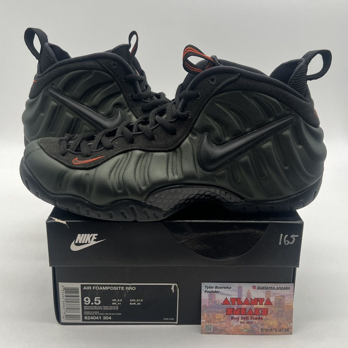 Air Foamposite pro sequoia