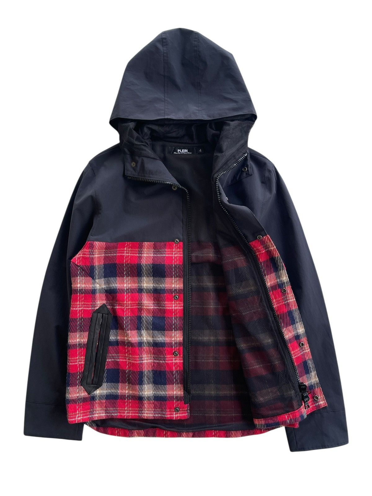 Japanese Brand PLEIN Hooded Jacket Size US M / EU 48-50 / 2 - 2 Thumbnail