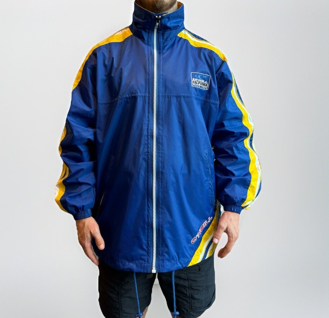 O'Neill Vintage 90s O'neill Men Santa Cruz Jacket Surf Skateboard Size US M / EU 48-50 / 2 - 1 Thumbnail