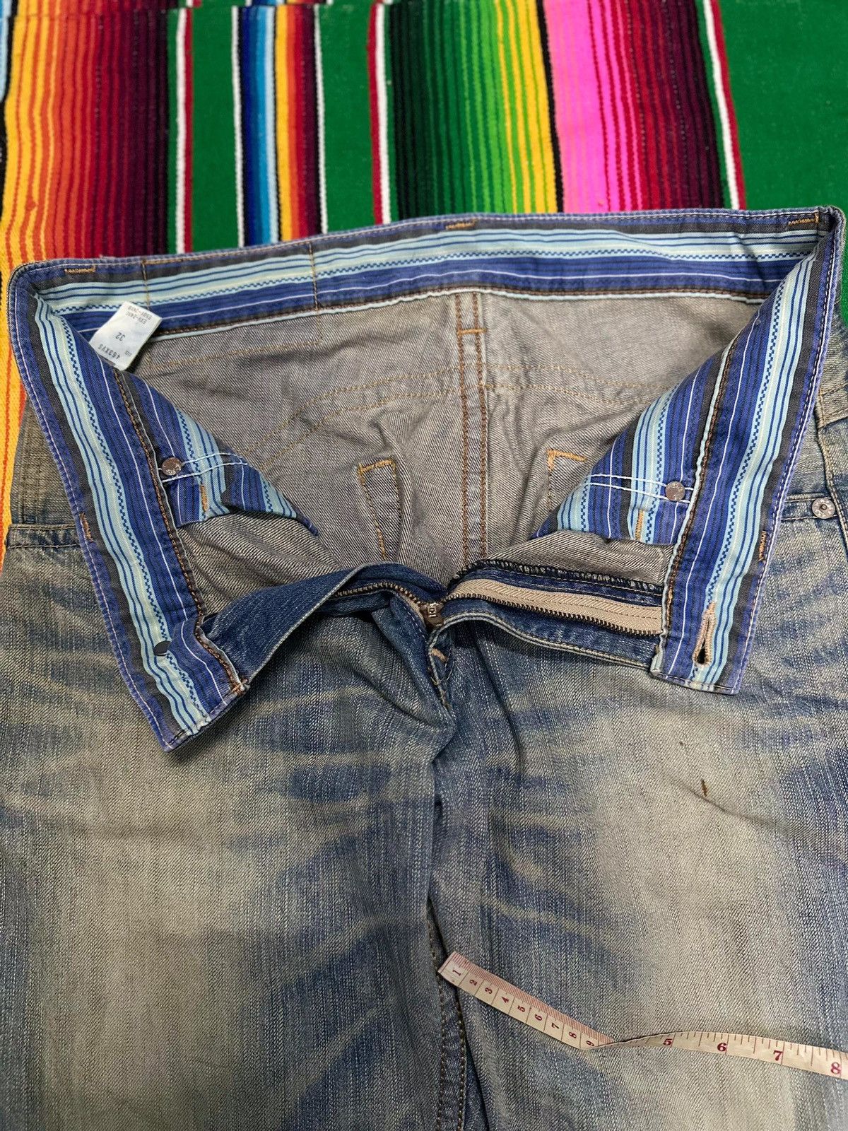 Kapital 💥Japanese Brand💥 Edwin Waist Navajo Design 💥 Size US 32 / EU 48 - 4 Thumbnail