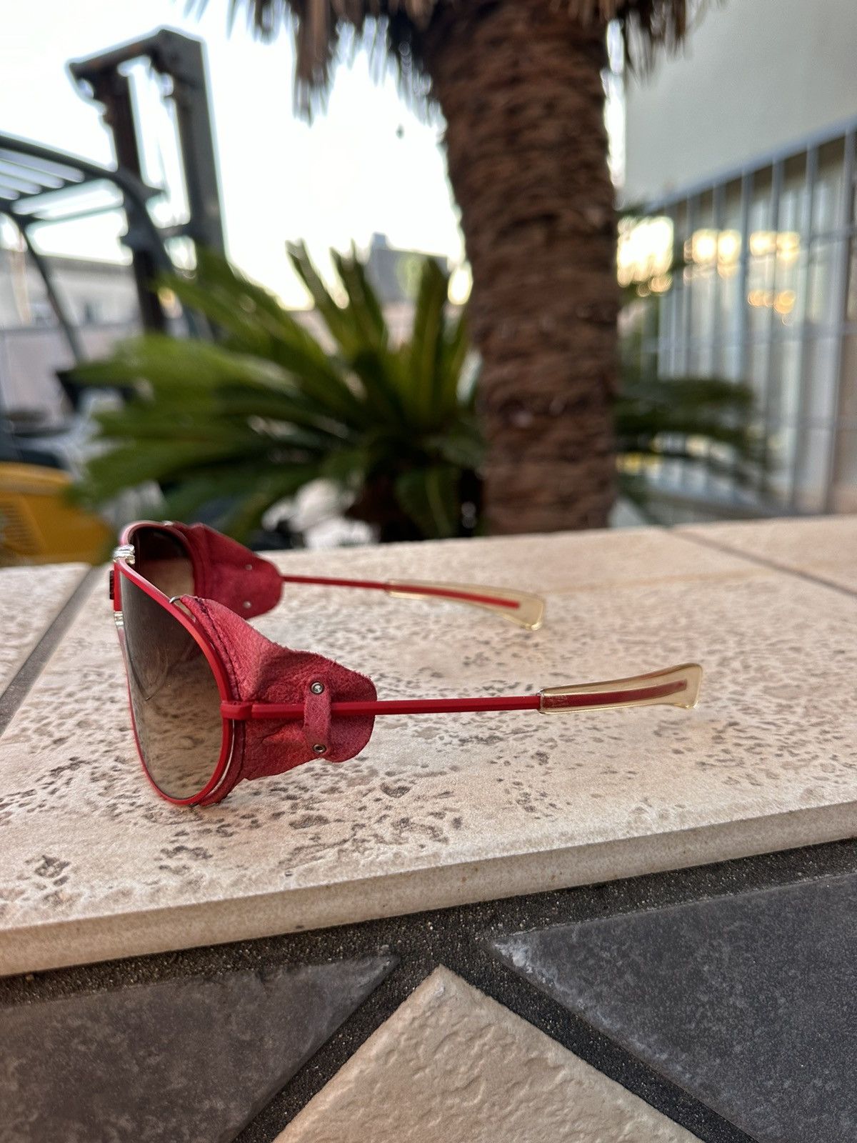 Belstaff Belstaff Sunglasses Red 957 replica collection R2G-070 Size ONE SIZE - 4 Thumbnail