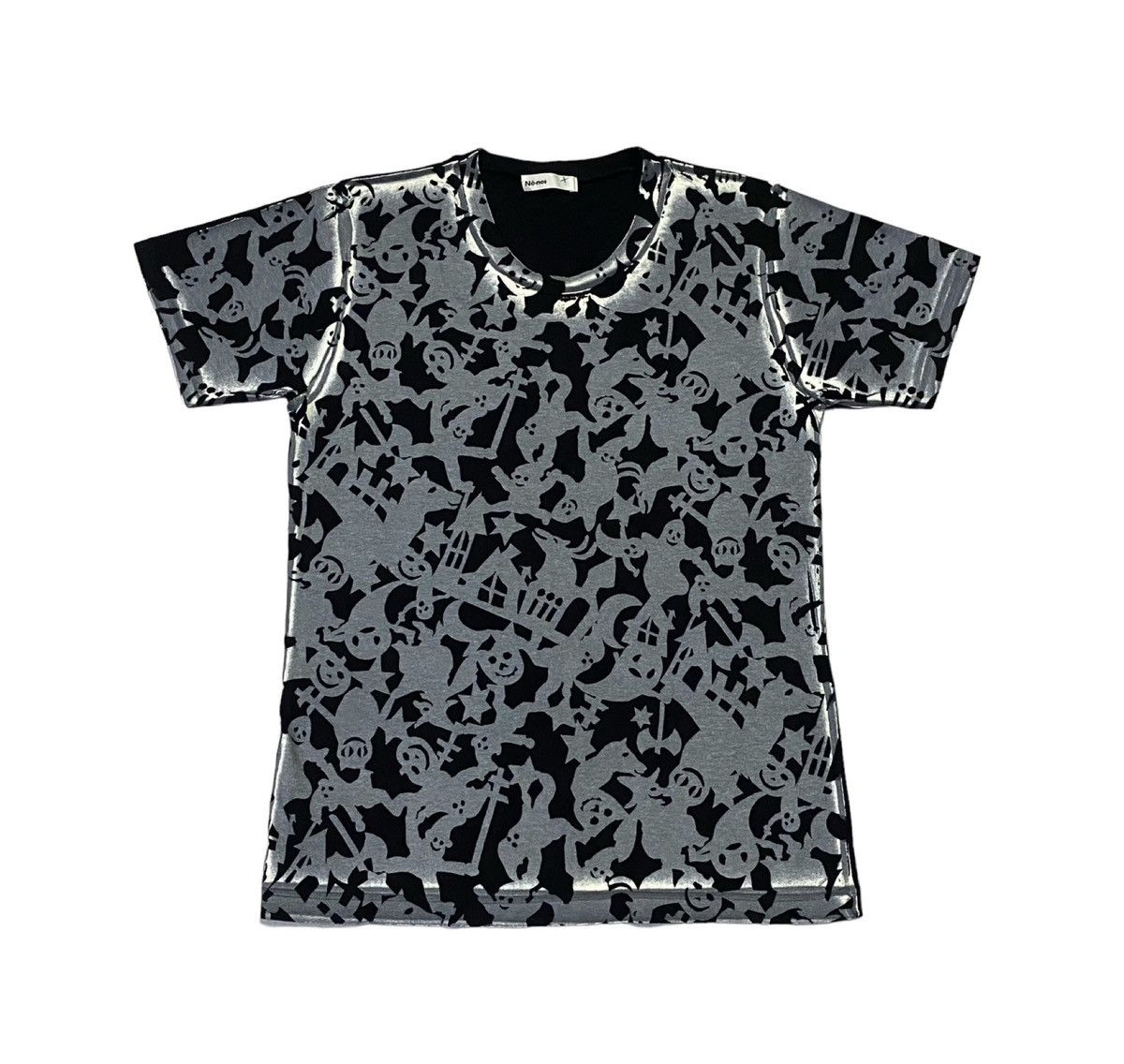 Issey Miyake × Japanese Brand × Ne-Net Ne-Net By Issey Miyake Typography Shirt Size US M / EU 48-50 / 2 - 1 Thumbnail