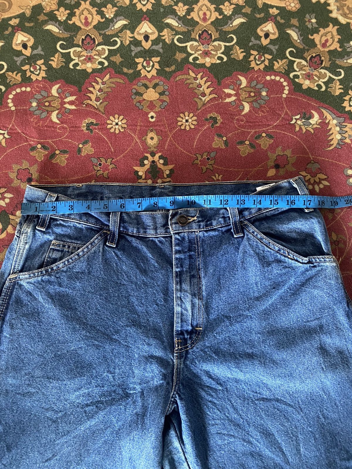 Dickies Vintage 90’s Dickies Carpenter Denim Pants Size US 34 / EU 50 - 12 Thumbnail