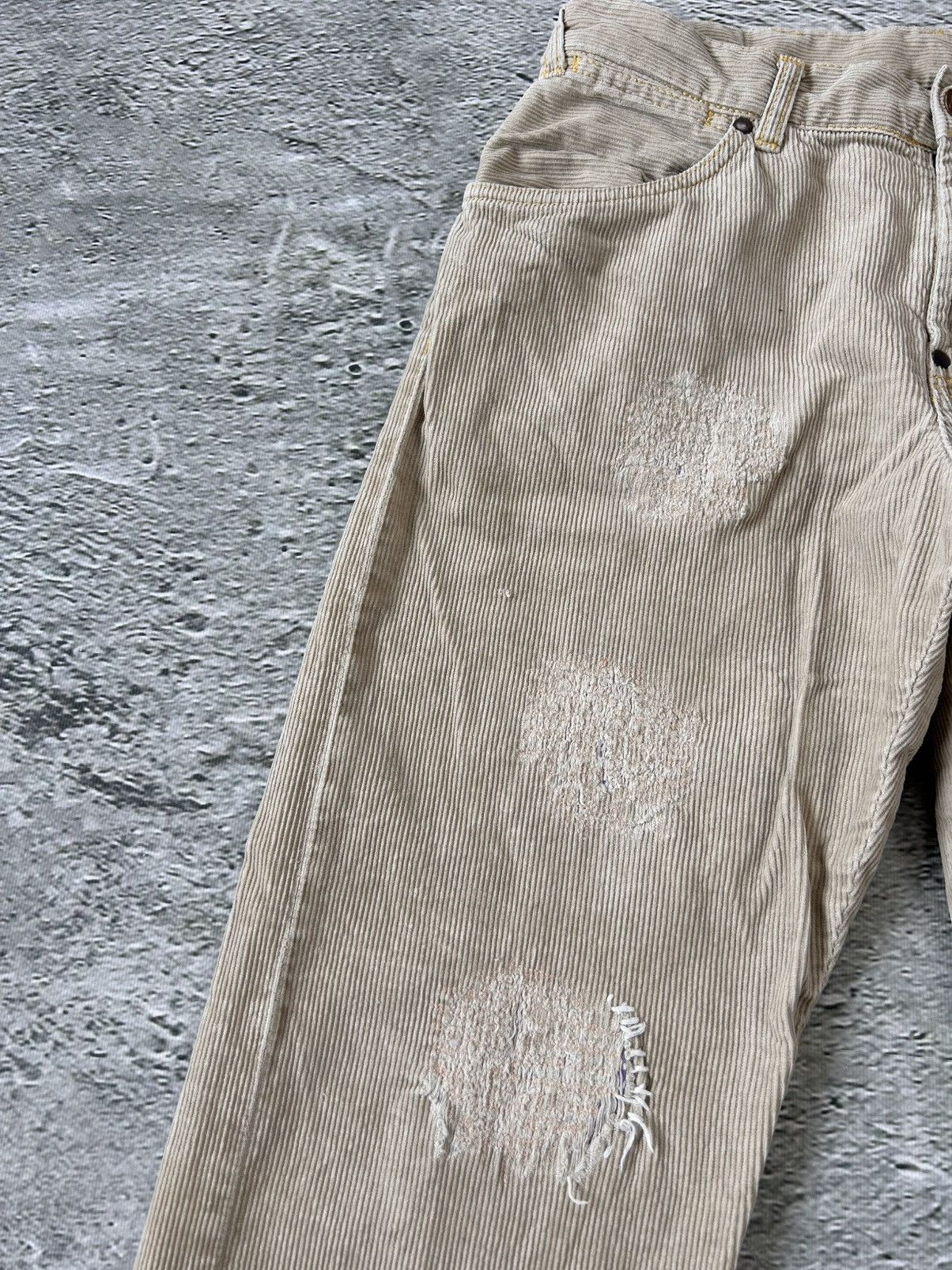 Evisu × Vintage Evisu corduroy pants vintage cords red beige seagulls Size US 30 / EU 46 - 10 Thumbnail