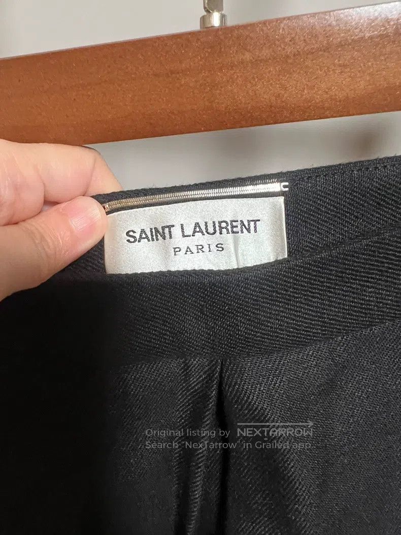 Saint Laurent Paris Saint Laurent Paris Black Casual Pants Size US 34 / EU 50 - 2 Thumbnail