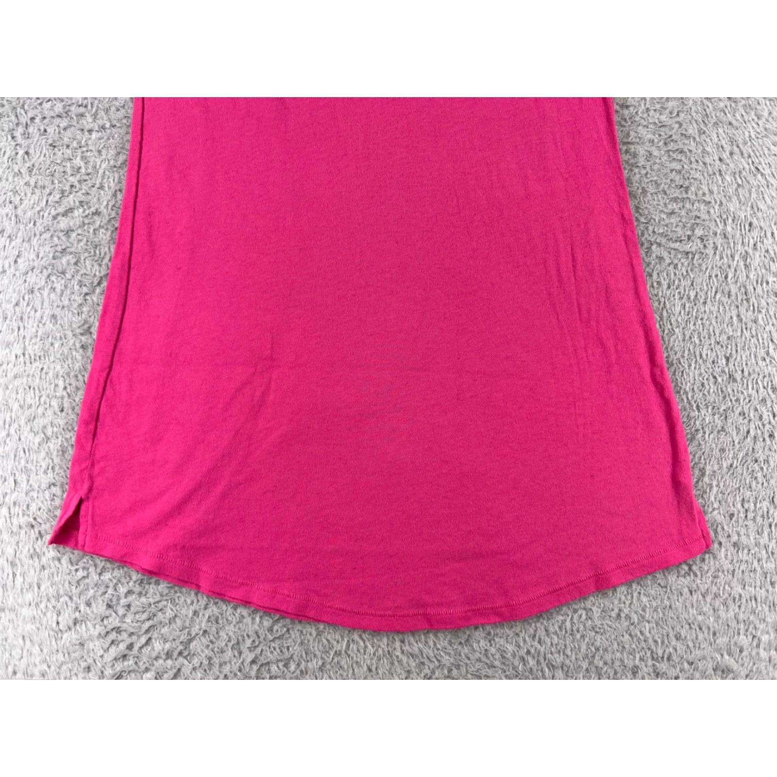 Victoria's Secret Victoria's Secret Shirt Womens Small Pink Round Neck 3/4 Sleeve Cotton Blend Logo Size S / US 4 / IT 40 - 6 Thumbnail