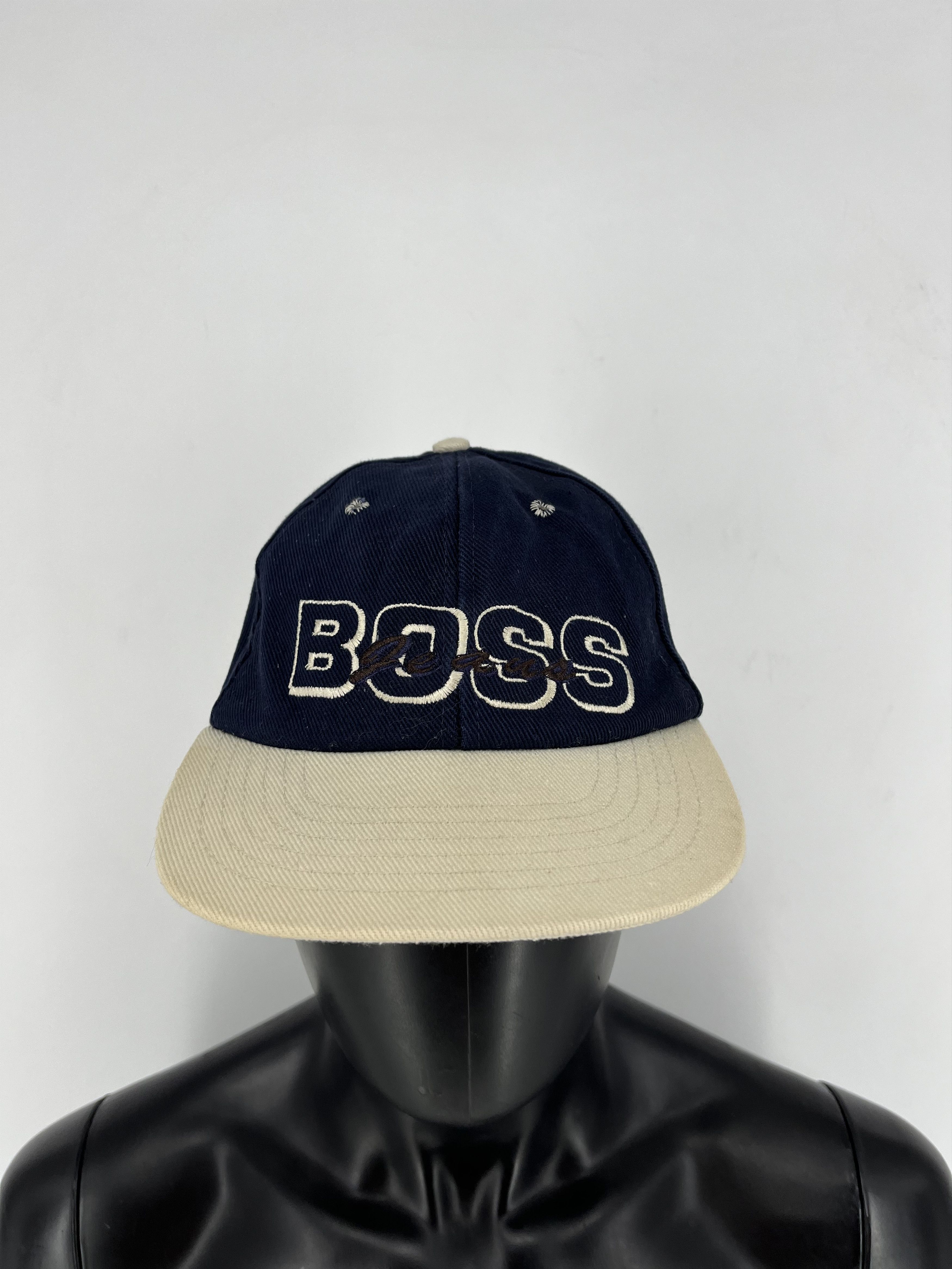 Hugo Boss × Vintage Vintage Boss Jeans Vintage 90s Cap Big Logo Size ONE SIZE - 2 Thumbnail