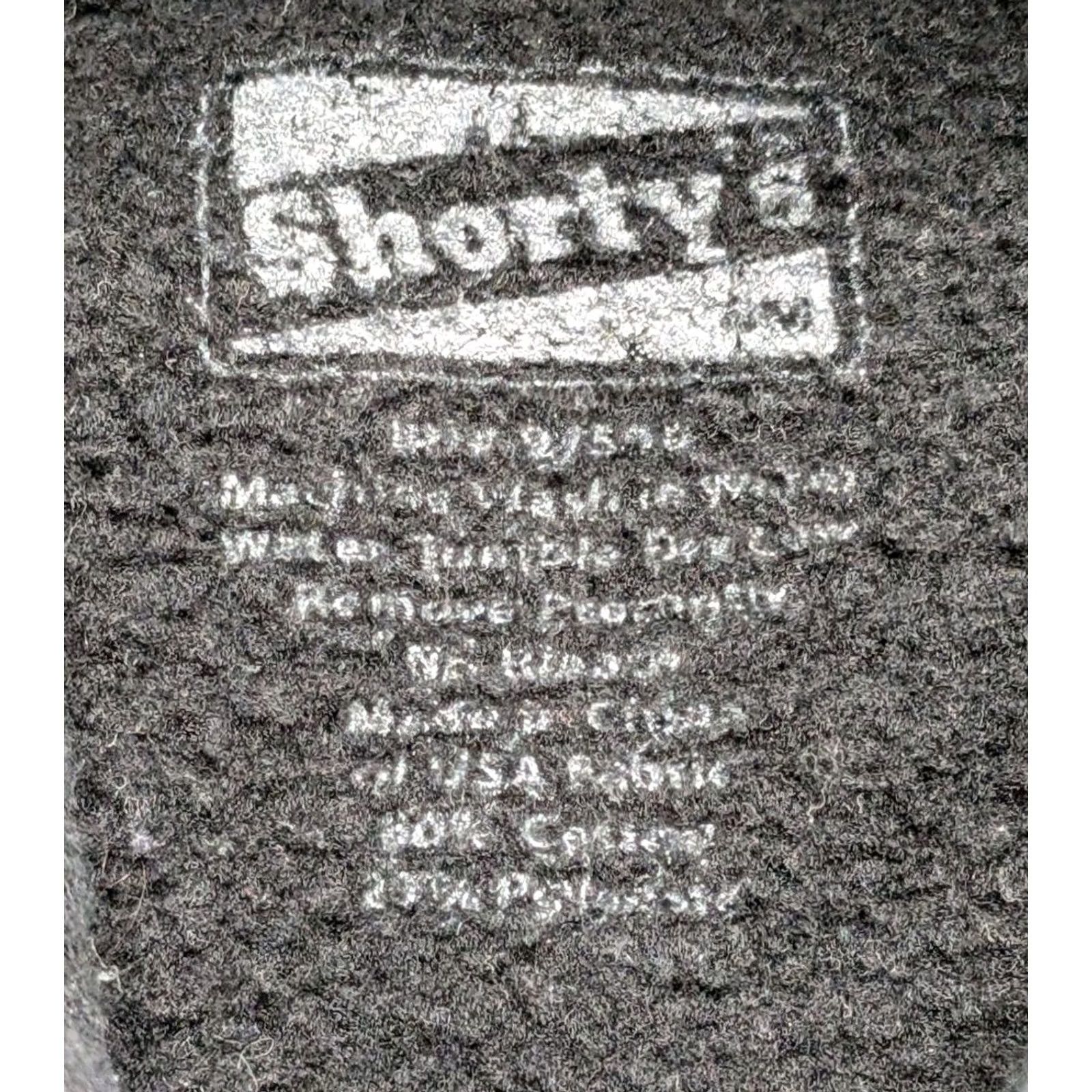 Vintage VINTAGE Shorty's Hoodie Y2K Black Pullover Medium Mens 90s Surf Skate Sweatshirt Size US M / EU 48-50 / 2 - 4 Thumbnail
