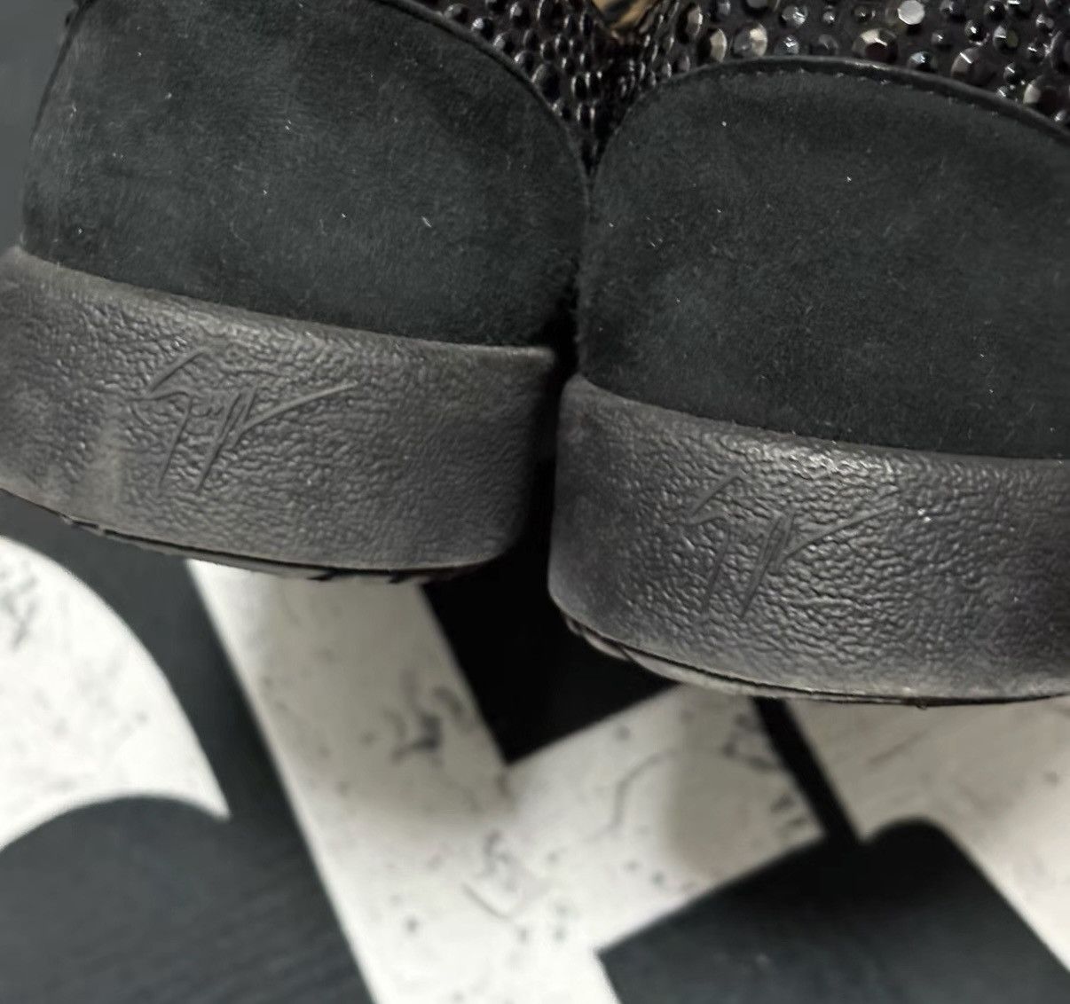 Giuseppe Zanotti Giuseppe Zanotti GZ Zip-Up Rhinestone Sneakers Size US 9.5 / EU 42-43 - 3 Thumbnail