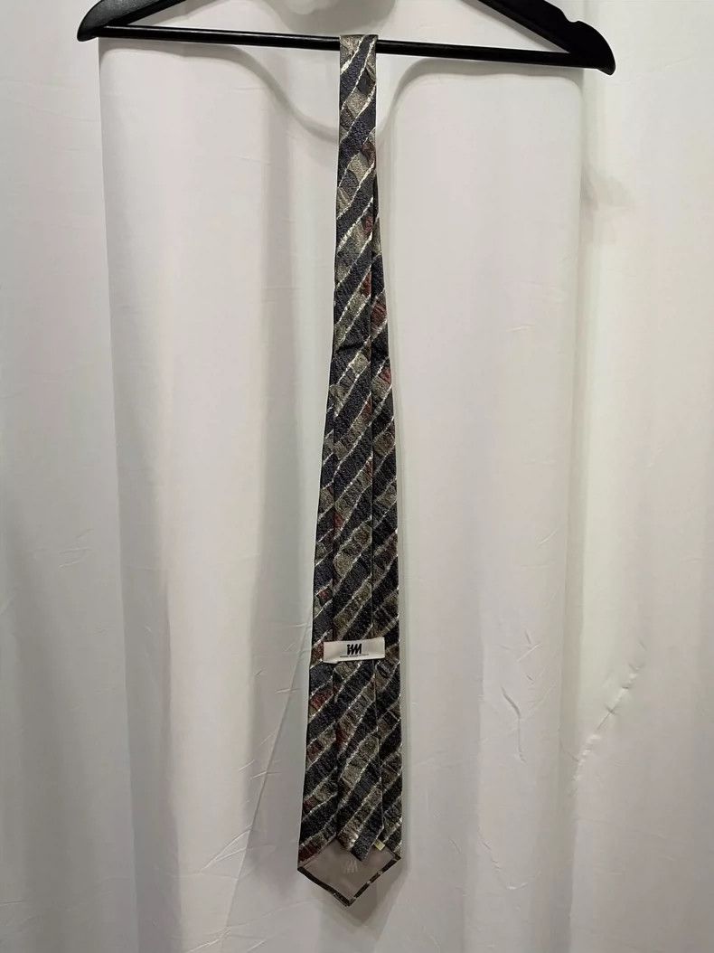 Issey Miyake Issey Miyake Medieval Triple Stripe Tie Size ONE SIZE - 2 Thumbnail