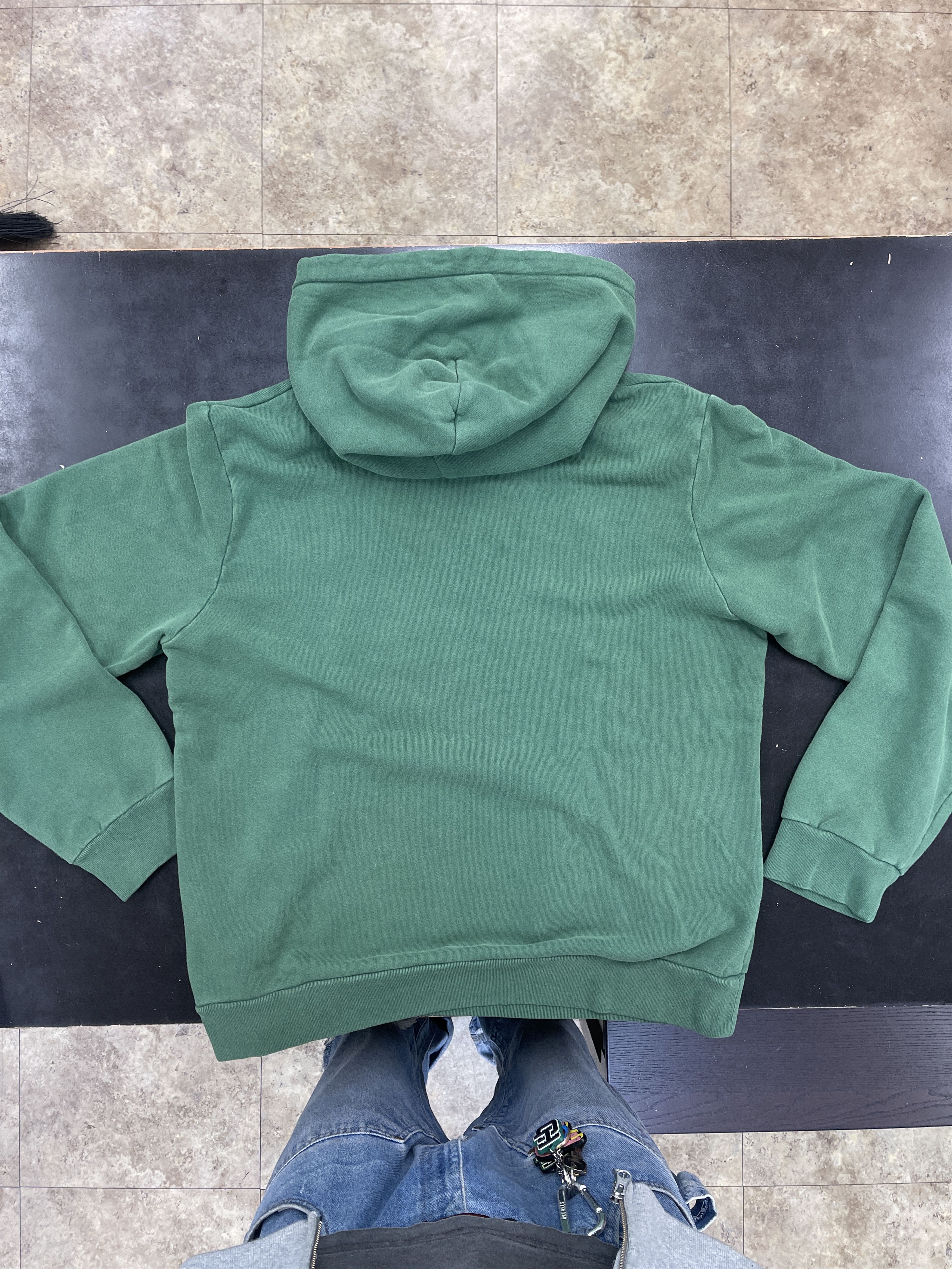 DENIM TEARS Denim Tears Embroidered Hoodie Green Size US XXL / EU 58 / 5 - 2 Thumbnail