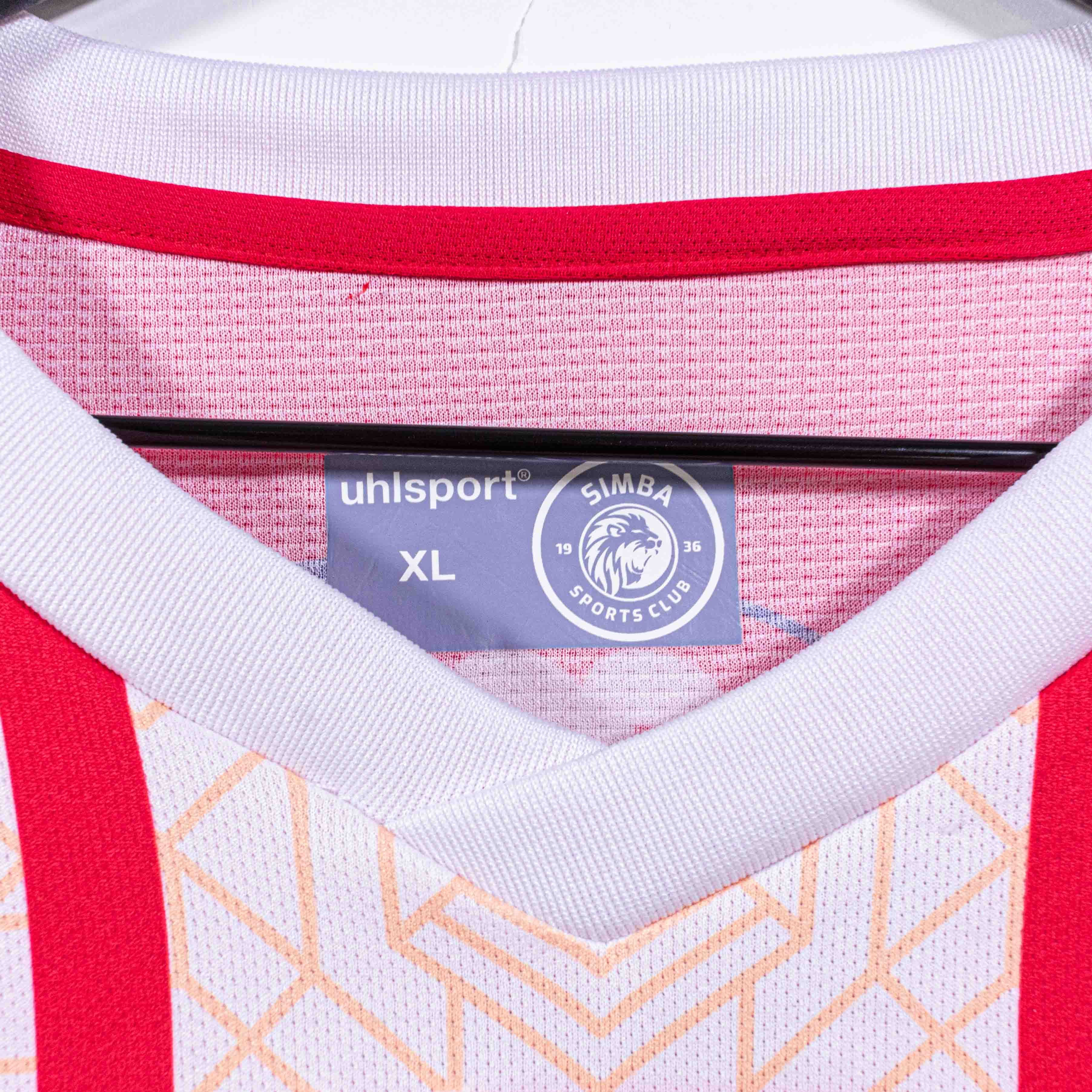 Vintage Simba Sports Club Uhlsport Soccer Jersey 2020 2021 Size US L / EU 52-54 / 3 - 6 Thumbnail