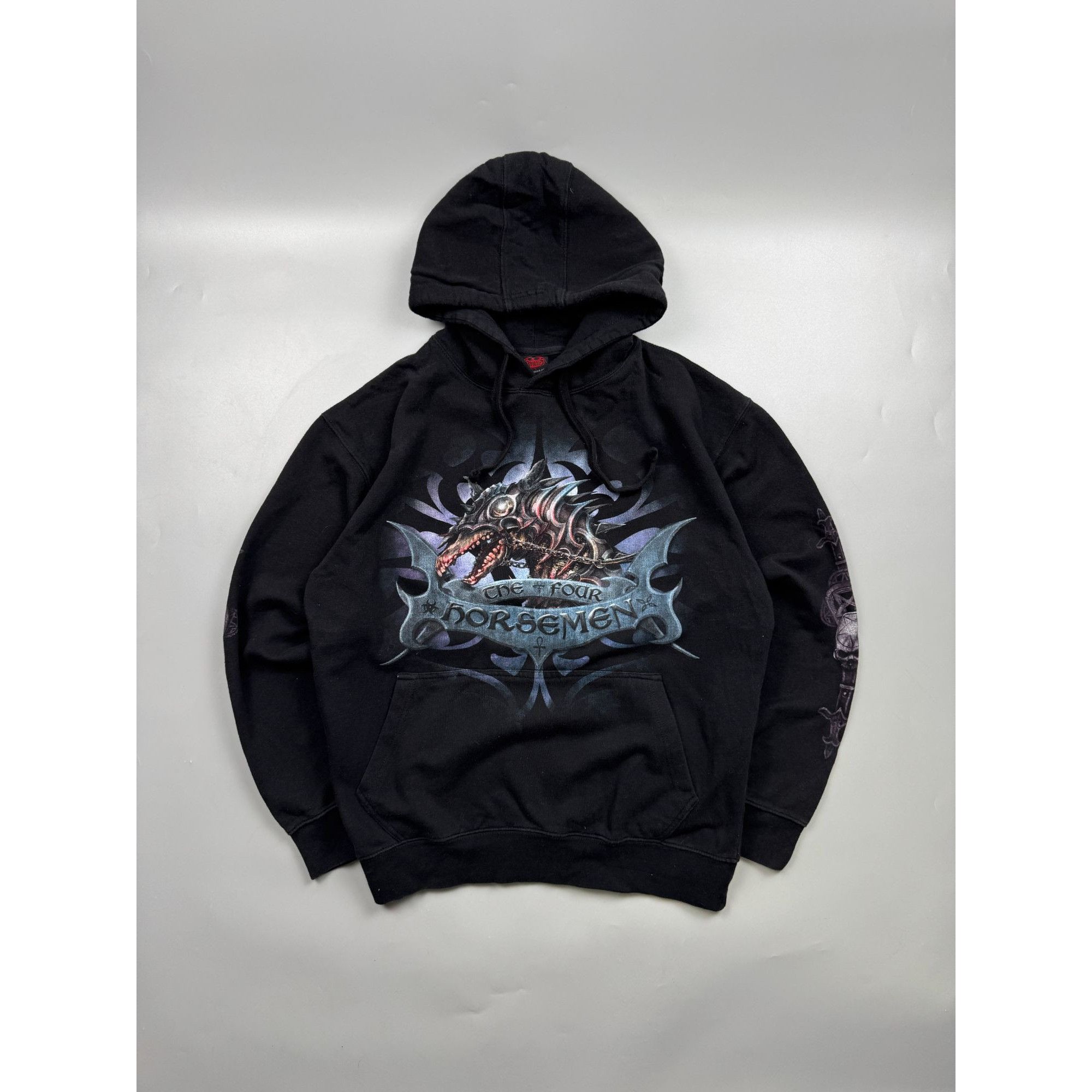 Vintage Vintage Spiral The Four Horsemen Hoodie (Y1184) Size US L / EU 52-54 / 3 - 1 Thumbnail