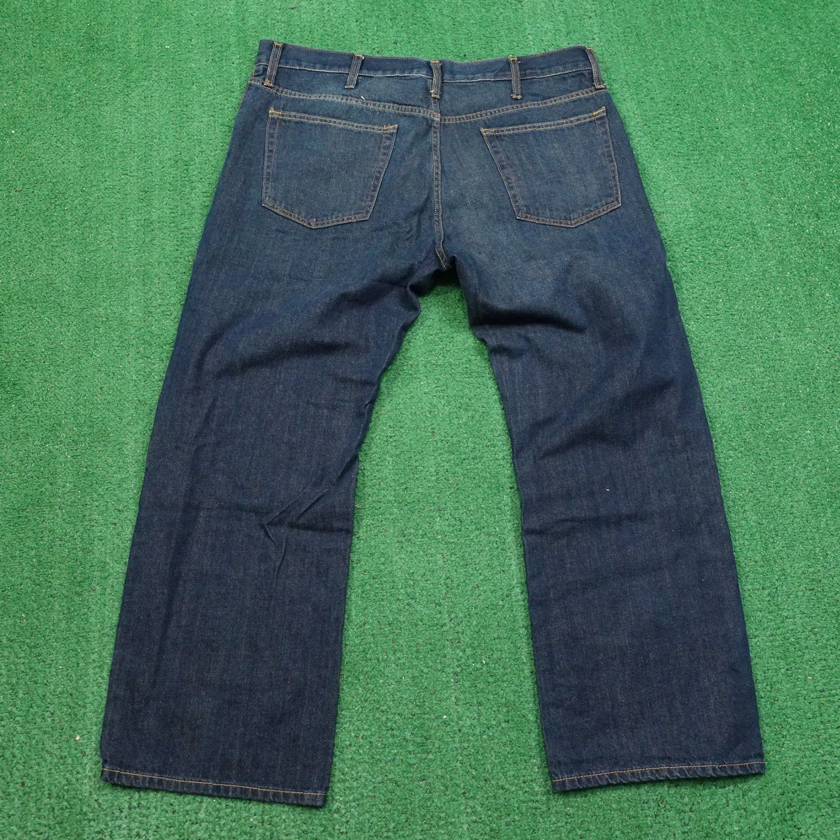Old Navy OLD NAVY Relaxed Straight Denim Jeans Mens Size 38x30 Blue Size US 38 / EU 54 - 4 Thumbnail