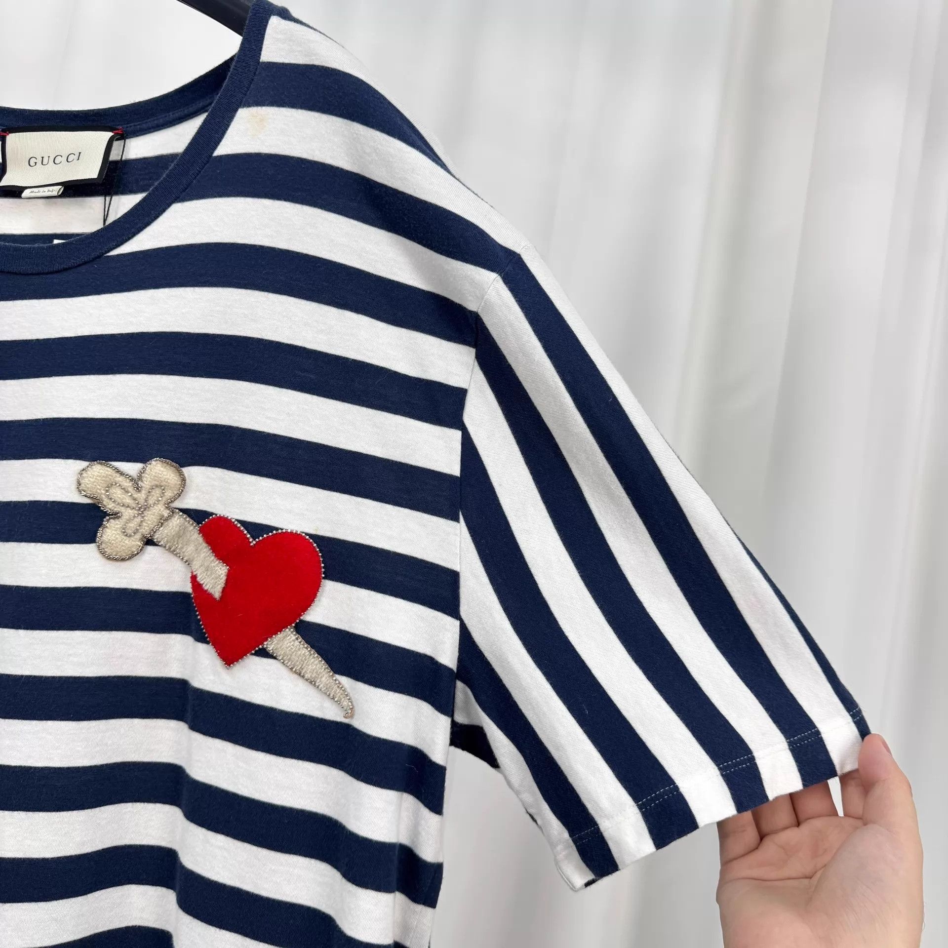 Gucci Gucci Beaded Embroidered Stripe SS XXL 95 New Size XXL / US 16-18 / IT 52-54 - 4 Thumbnail