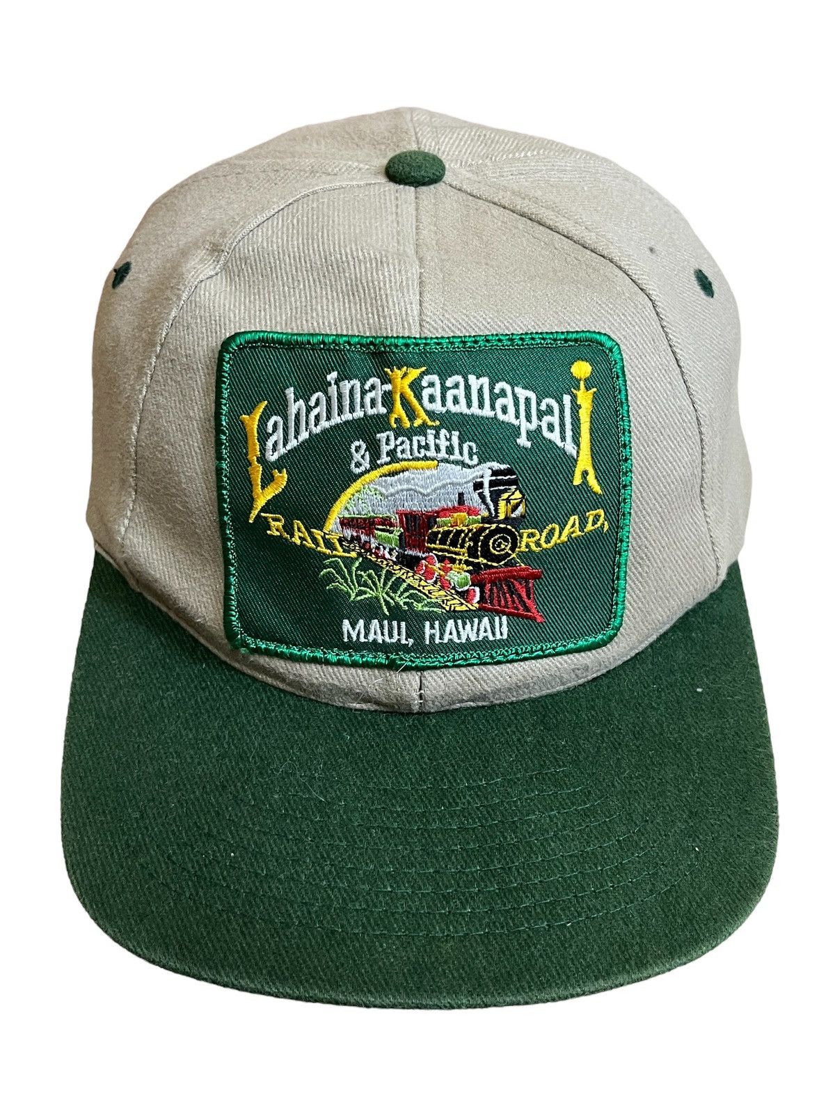 Vintage RARE🔥VINTAGE LAHAINA KAANAPALI & PACIFIC RAIL ROAD HAT/CAP Size ONE SIZE - 1 Thumbnail