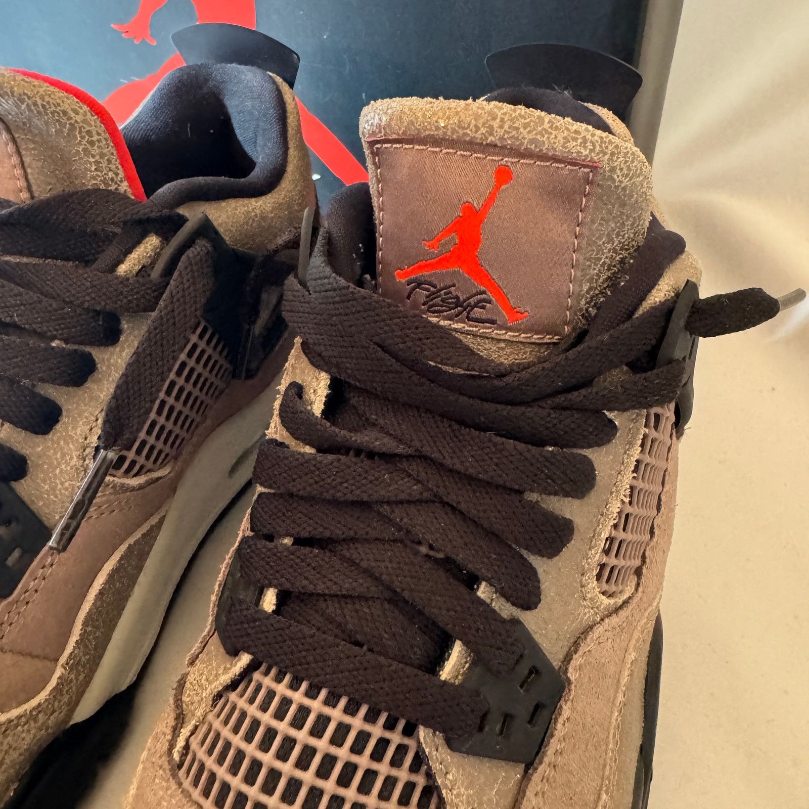 Jordan Brand × Nike Size 6.5 - Nike Air Jordan 4 Retro GS Taupe Haze Men's Shoes Size US 6.5 / EU 39-40 - 5 Thumbnail