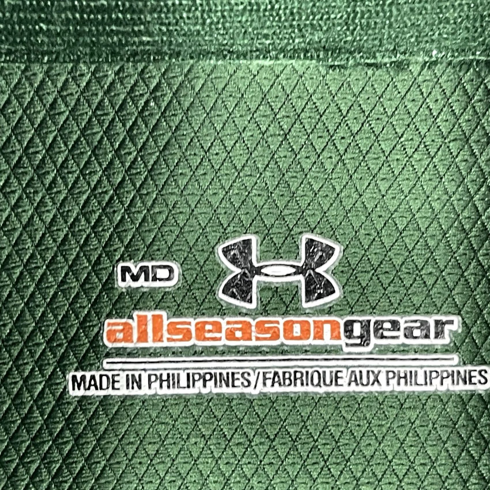 Under Armour Under Armour Jacket Mens M Green White Full Zip All Seasons Gear Track Jacket Athletic Pockets Size US M / EU 48-50 / 2 - 5 Thumbnail