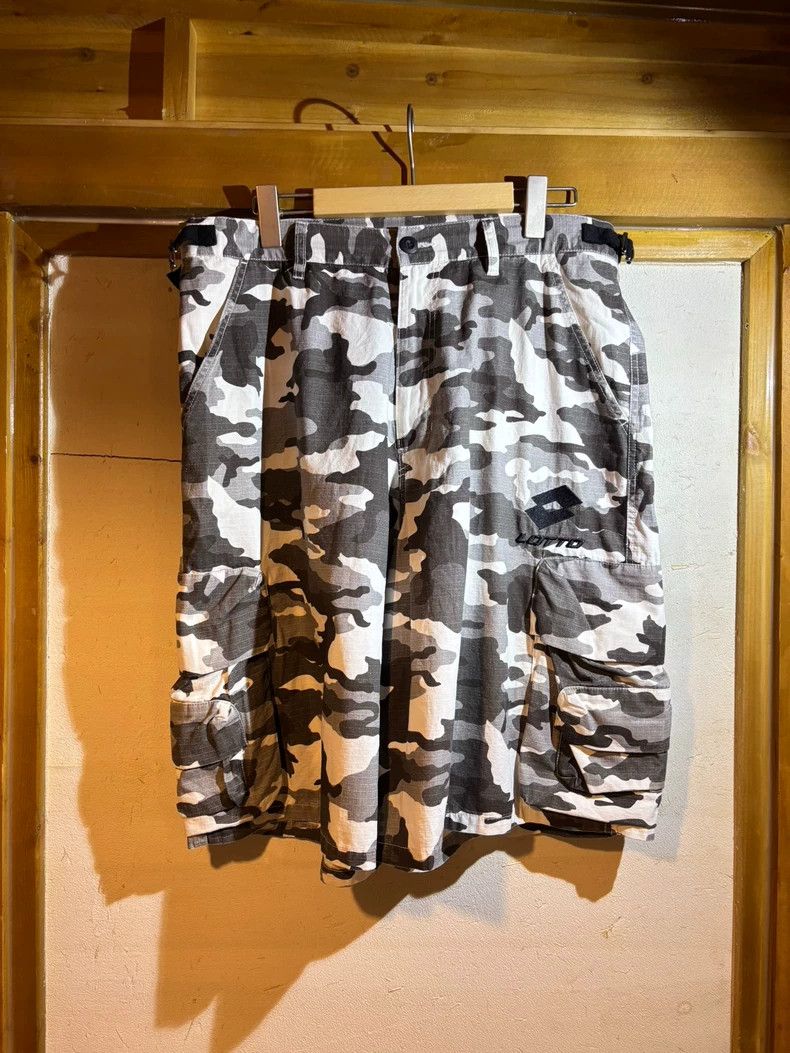 Junya Watanabe Lotto Japan Camo Cargo Shorts XL Size US 40 / EU 56 - 1 Thumbnail