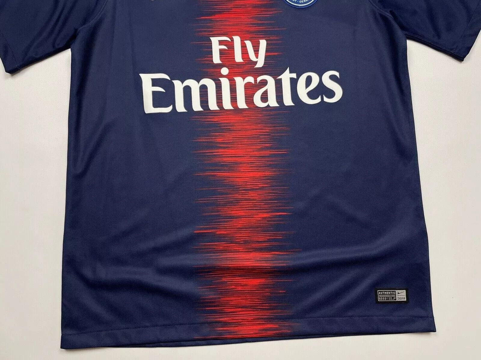 Nike FC PSG PARIS SAINT GERMAIN 2018 2019 HOME JERSEY SOCCER Size US M / EU 48-50 / 2 - 3 Thumbnail