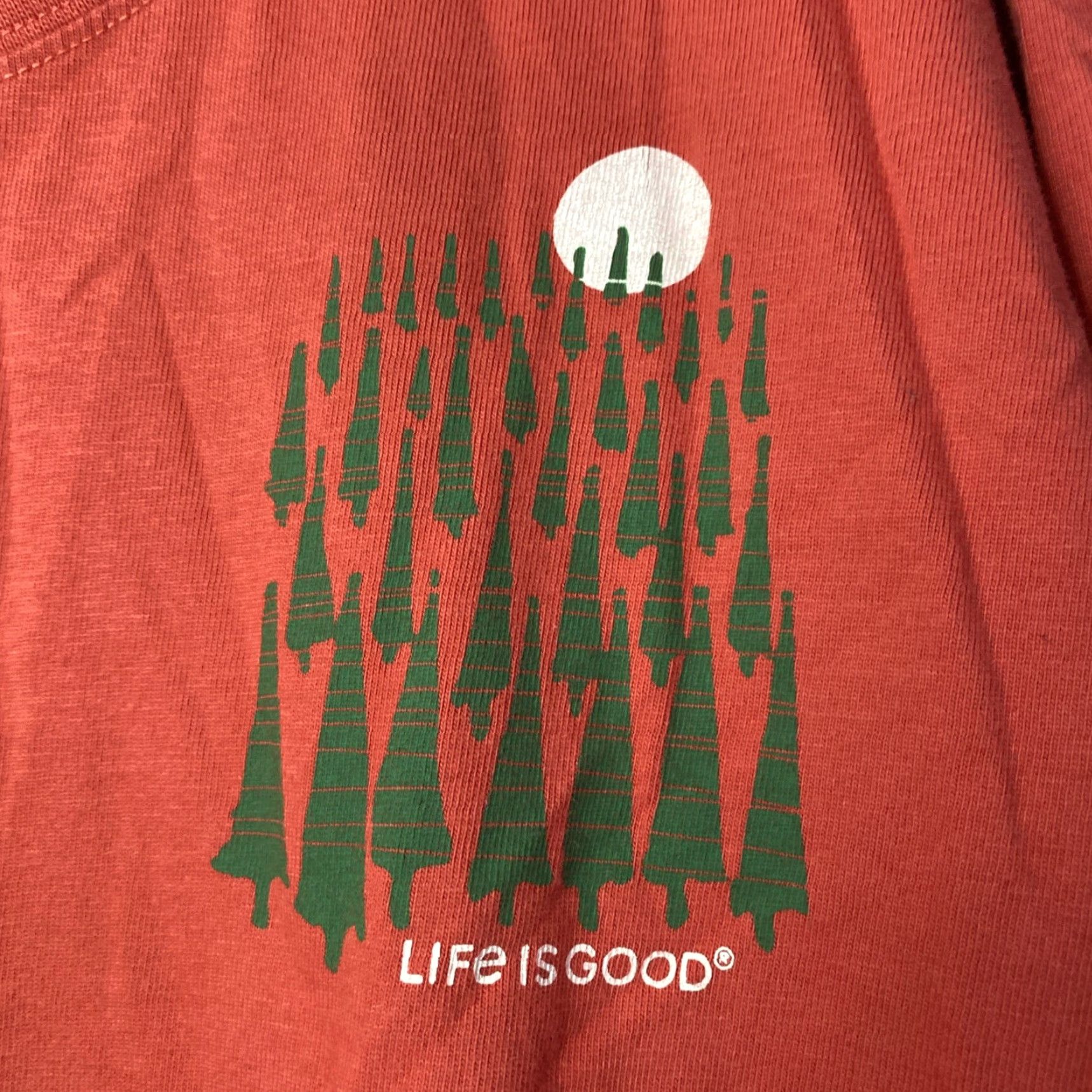 Life is Good Life Is Good Crusher Tee Long Sleeve T Shirt Christmas Fox In Snow 3X Red Womens Plus Size 3XL Holiday Gift Size XXL / US 16-18 / IT 52-54 - 6 Thumbnail