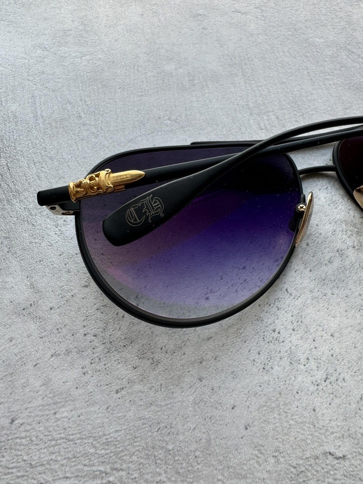 Chrome Hearts Chrome Hearts STAINCE IV Sunglasses Size ONE SIZE - 3 Thumbnail