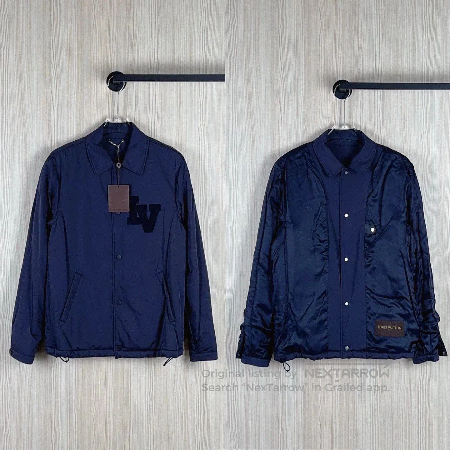 Louis Vuitton luxury double-sided coat by Louis Vuitton. Size US L / EU 52-54 / 3 - 1 Thumbnail