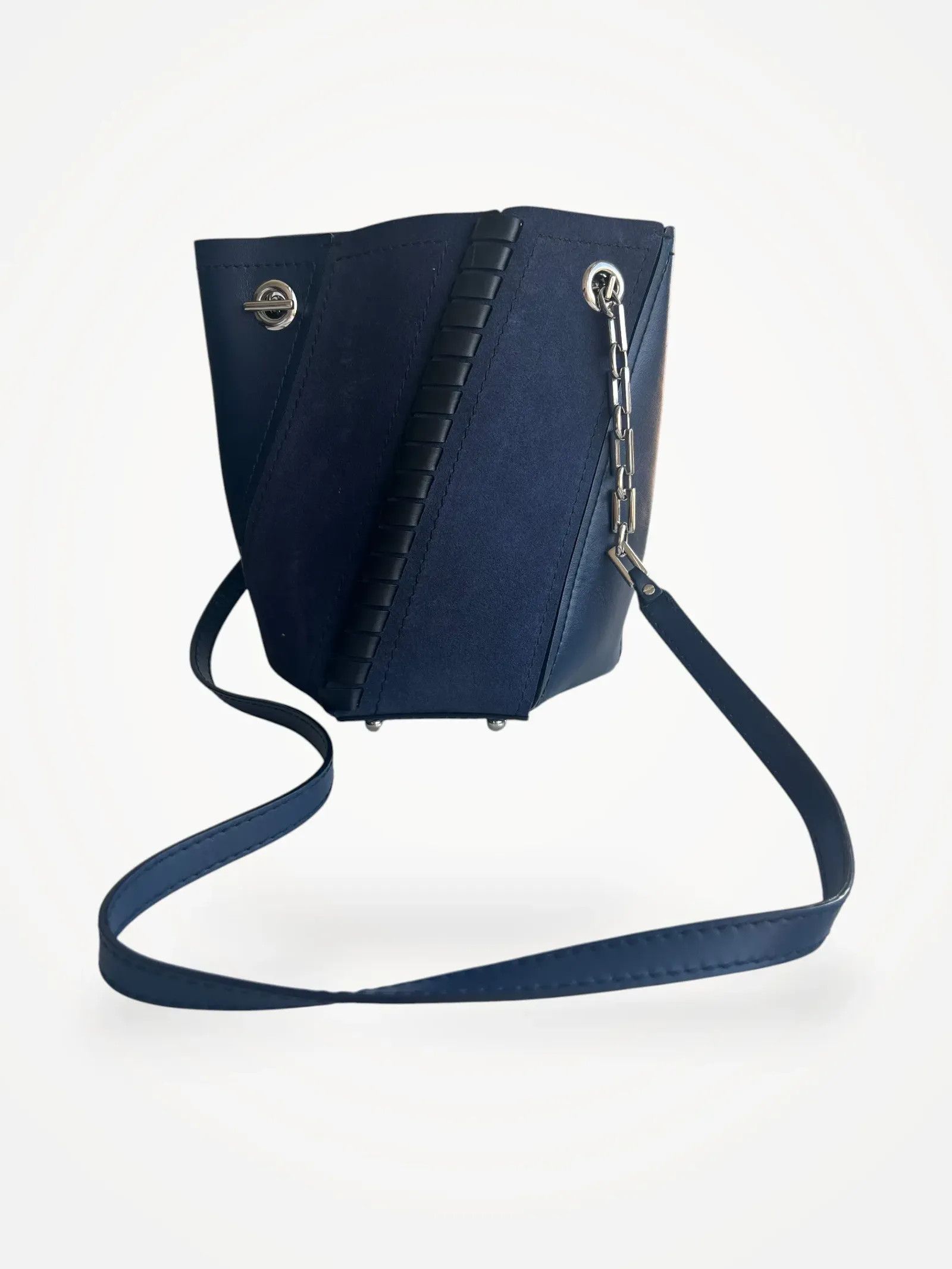 Proenza Schouler Hex Bucket Bag Small Crossbody Bag, image size:1600x2133