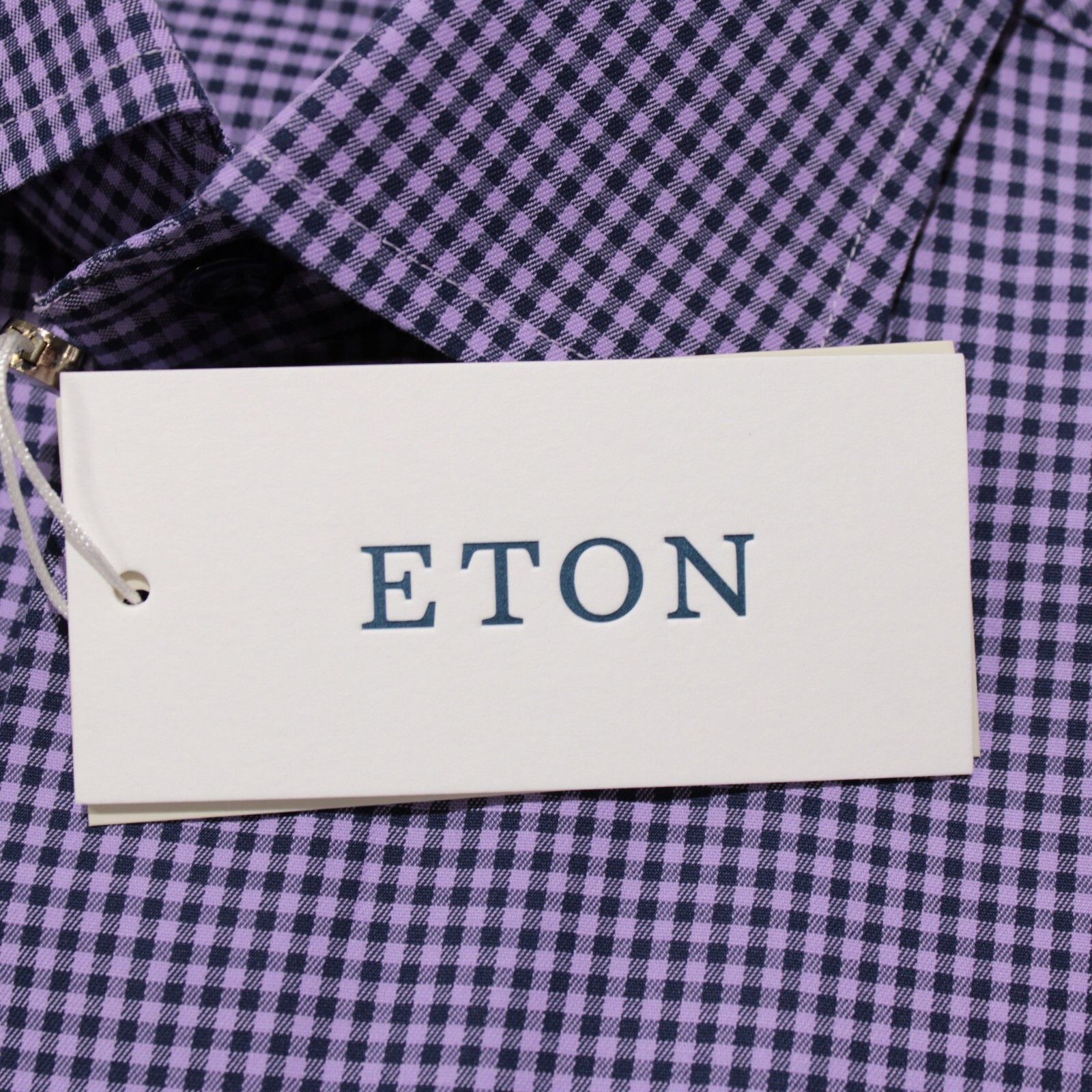 Eton Eton New with tags Shirt Size L US In Purple Size US L / EU 52-54 / 3 - 2 Thumbnail