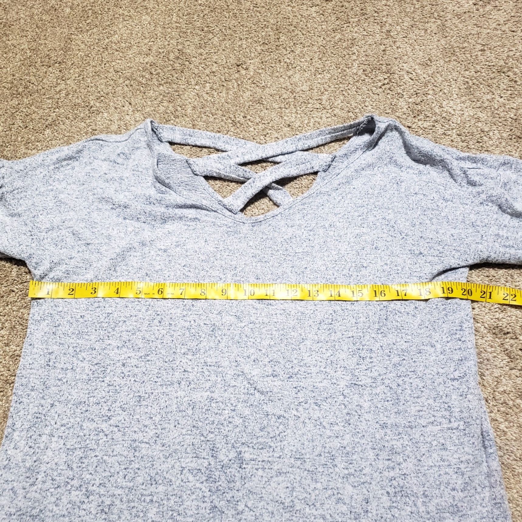 Vintage Cupid T-Shirt Shirt Women Adults M Gray Short Sleeve Size M / US 6-8 / IT 42-44 - 3 Thumbnail