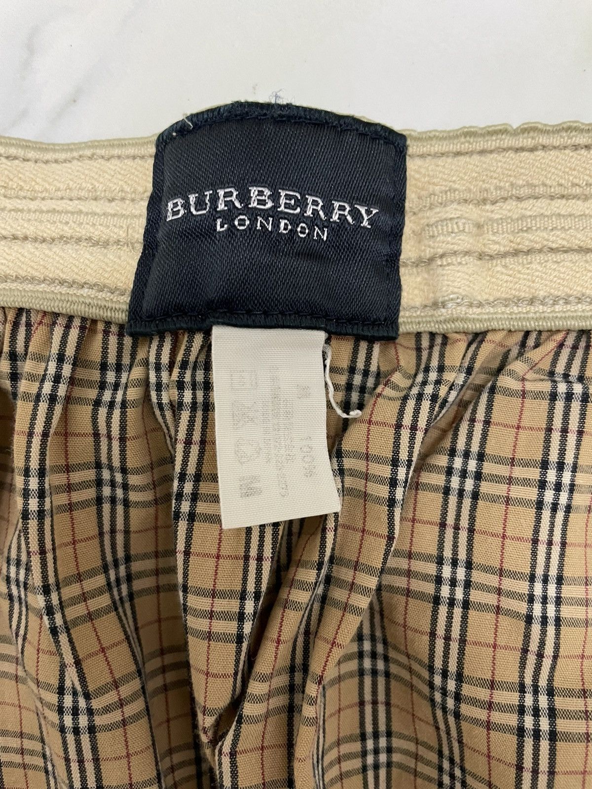 Burberry Burberry Nova Check Boxer Underwear Pant Size 28 - 10 Thumbnail