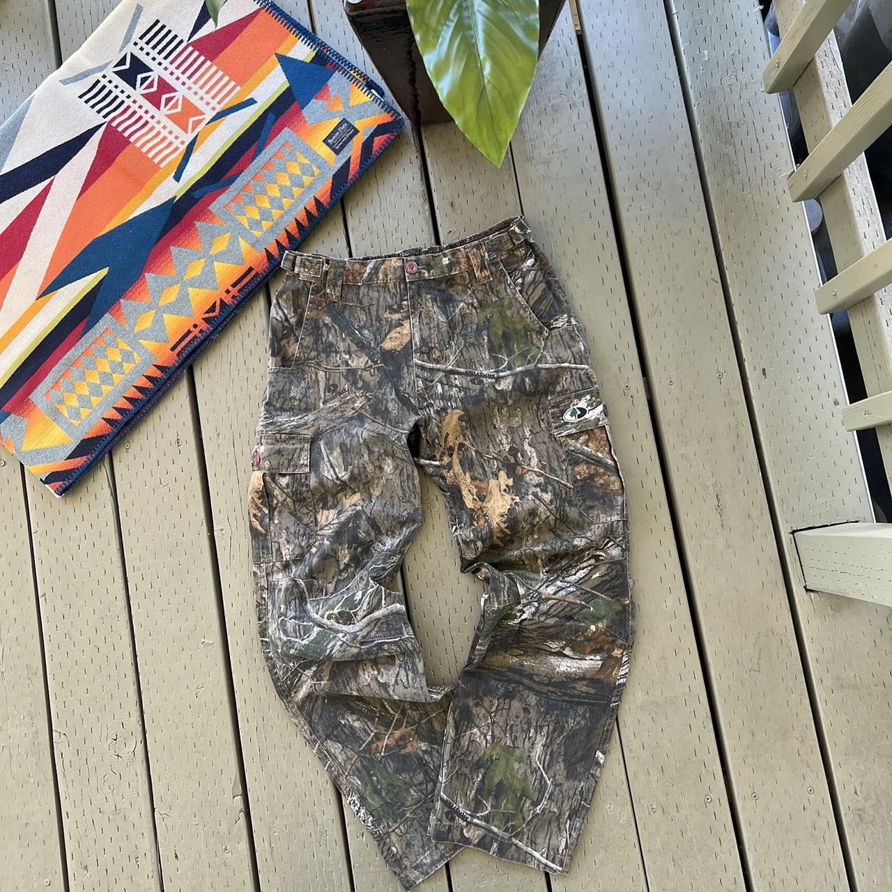 Mossy Oaks Crazy Vintage Y2K Realtree Camo Carhartt Style Cabella Pants Size US 30 / EU 46 - 4 Thumbnail