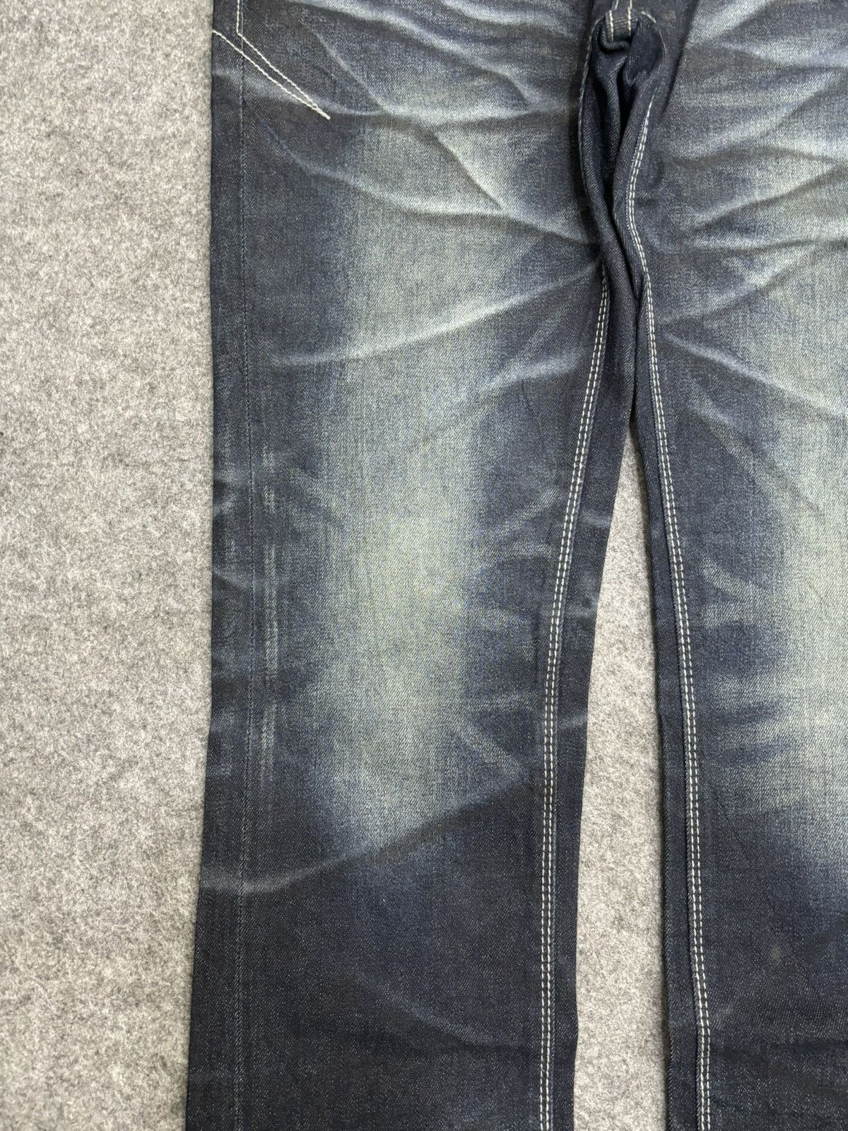 Seditionaries 💥Crazy Fades💥Archival Artisanal FUGA Skinny Fit Denim F570 Size US 31 - 7 Thumbnail