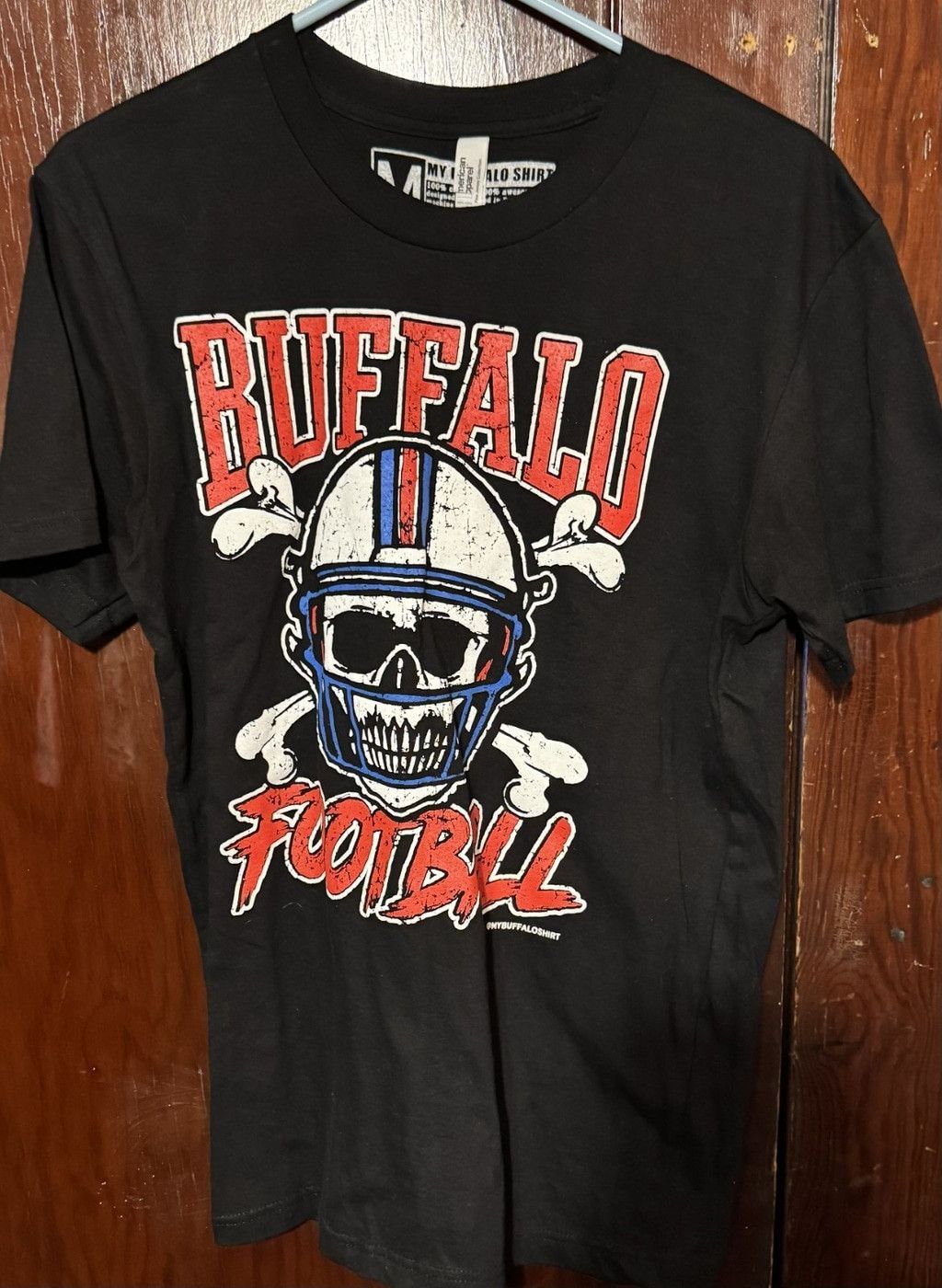 American Apparel Buffalo Football Black T-Shirt Men Size M NEW WITHOUT TAGS Size US M / EU 48-50 / 2 - 1 Thumbnail