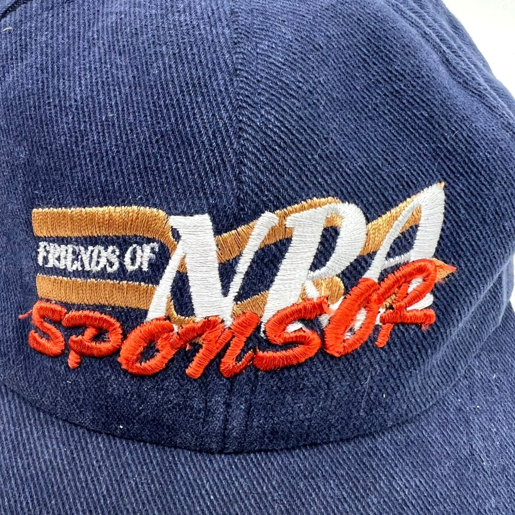 Vintage NRA Friends of Sponsor Trucker Cap Blue Adjustable Baseball Cap Men USA Outdoor Hunting Size ONE SIZE - 2 Thumbnail