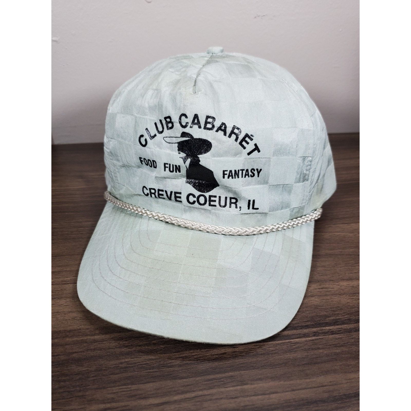 Nissan × Vintage CLUB CABARET Hat Cap Strip Club Creve Coeur Illinois Trucker Size ONE SIZE - 1 Thumbnail