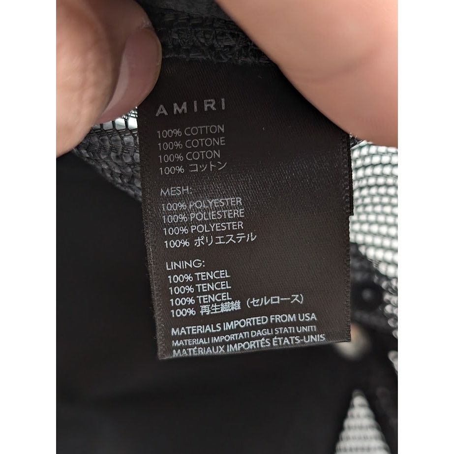 Amiri o1rshd1 Q:3 / Size: OS / Baseball Cap / Hat in Black/Rainbow Size ONE SIZE - 16 Thumbnail