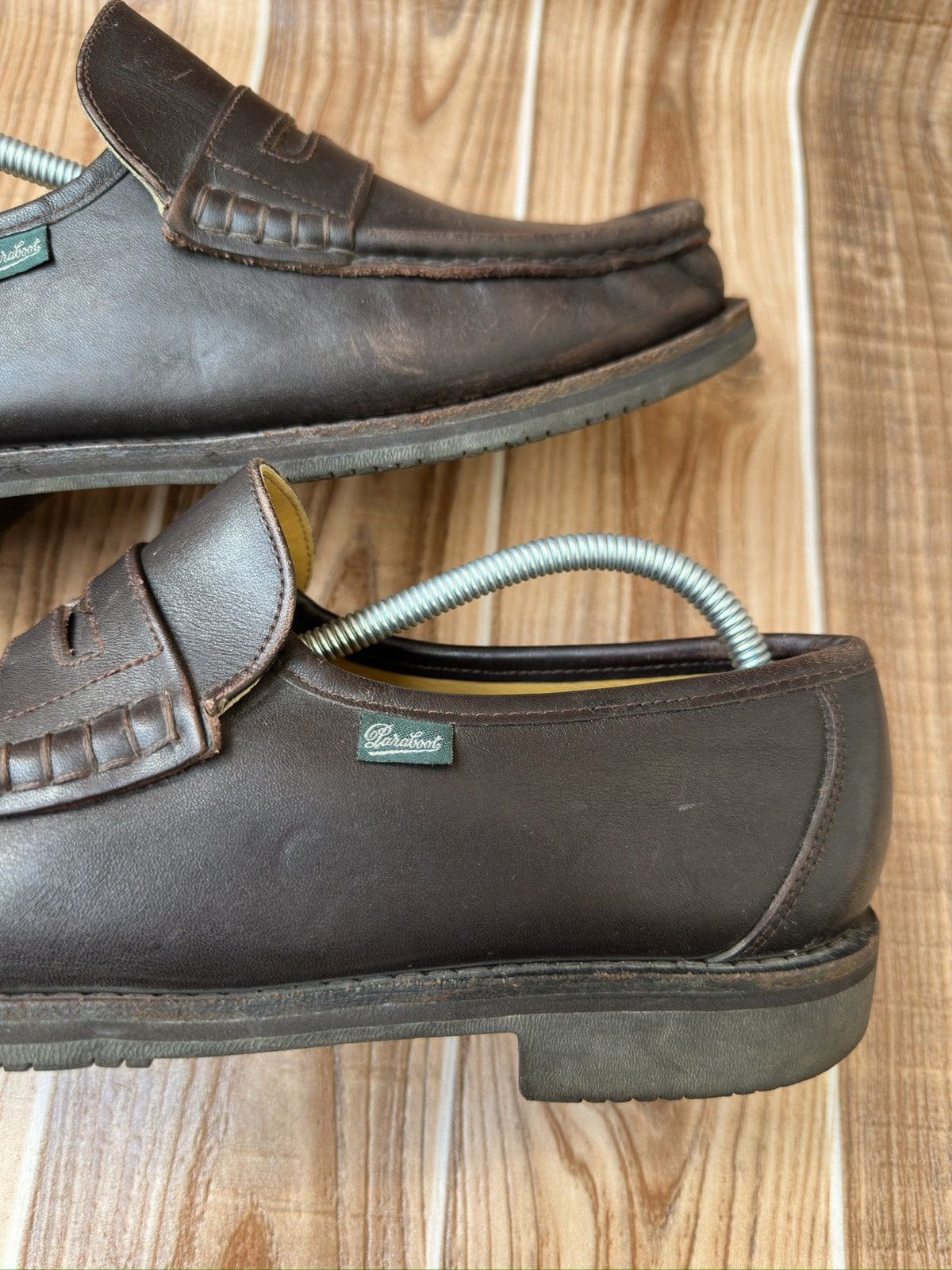 Paraboot Paraboot Brighton Air Marron Mocassin Loafers Size US 10 / EU 43 - 15 Thumbnail