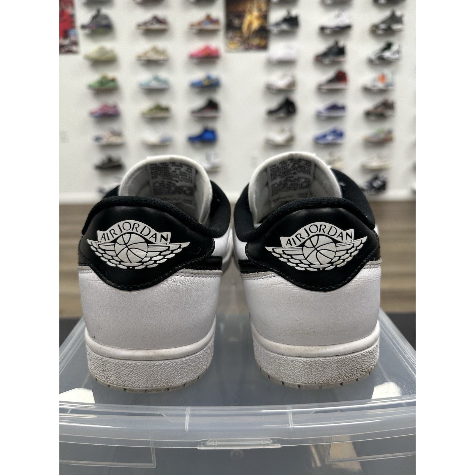Nike Size 13 - Air Jordan 1 Retro '85 OG Low Metallic Black Size US 13 / EU 46 - 5 Thumbnail