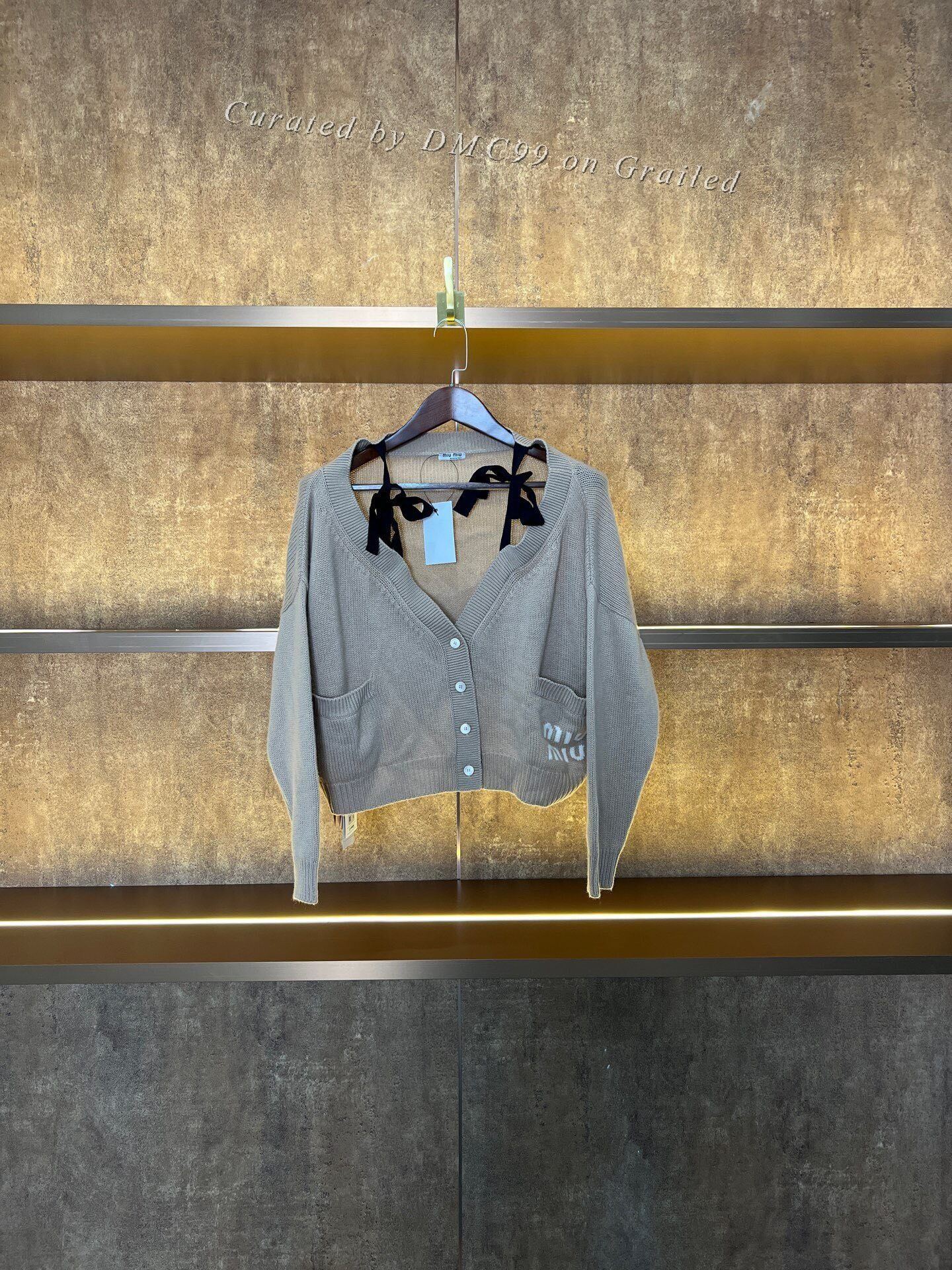 Miu Miu Miumiu Camisole Cardigan Size S / US 4 / IT 40 - 1 Thumbnail