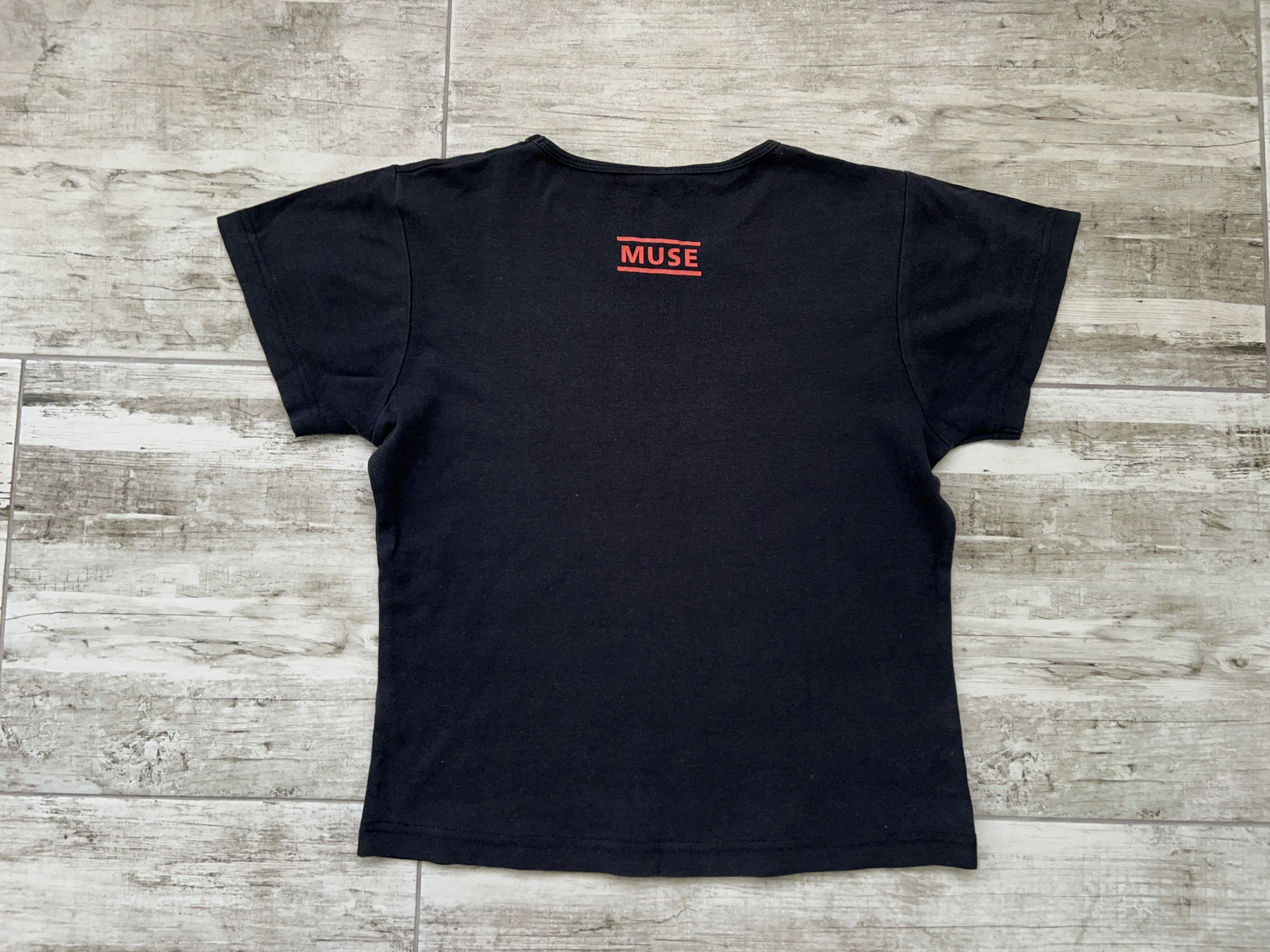 Vintage MUSE Plug In Baby Womens T Shirt Tee Top Short Sleeve Size L / US 10 / IT 46 - 8 Thumbnail
