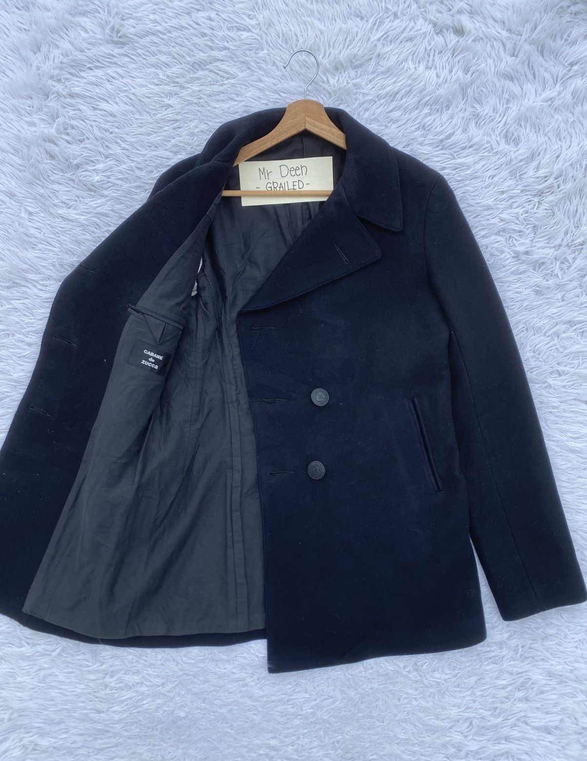 CABANE de ZUCCa Rare Cabane De Zucca by Issey Miyake Wool Jacket Size US M / EU 48-50 / 2 - 6 Thumbnail