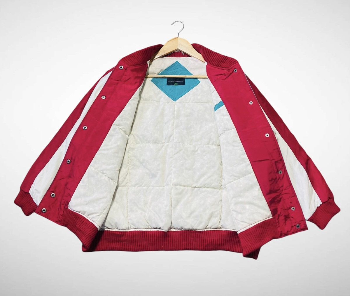 Japanese Brand Grace Lunaire Bomber Varsity Jacket Size US XL / EU 56 / 4 - 4 Thumbnail