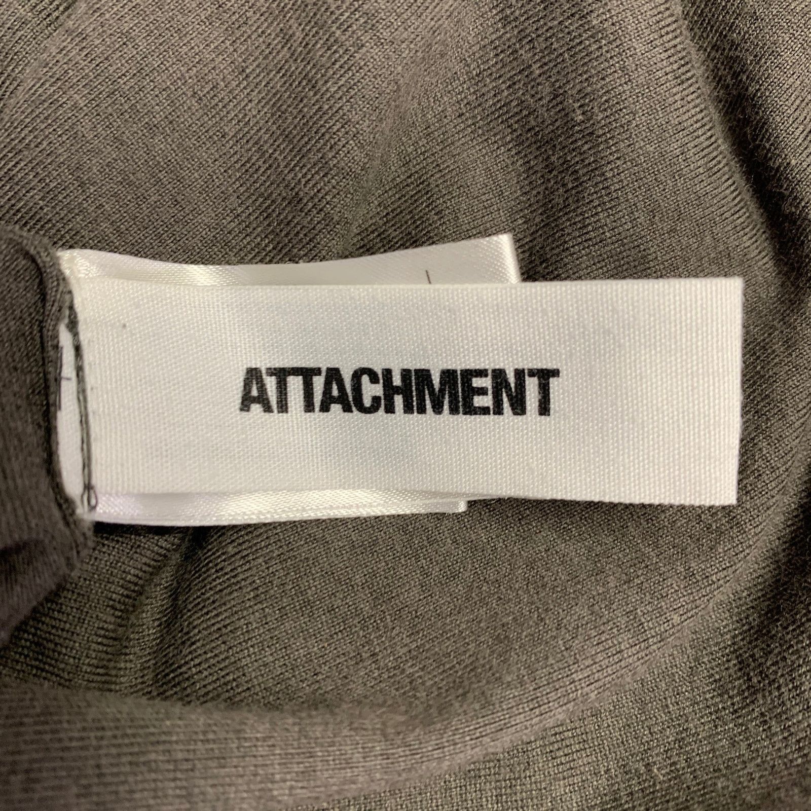 Attachment ATTACHMENT Grey Charcoal Cotton 3/4 Sleeves Casual Top Size S / US 4 / IT 40 - 4 Thumbnail