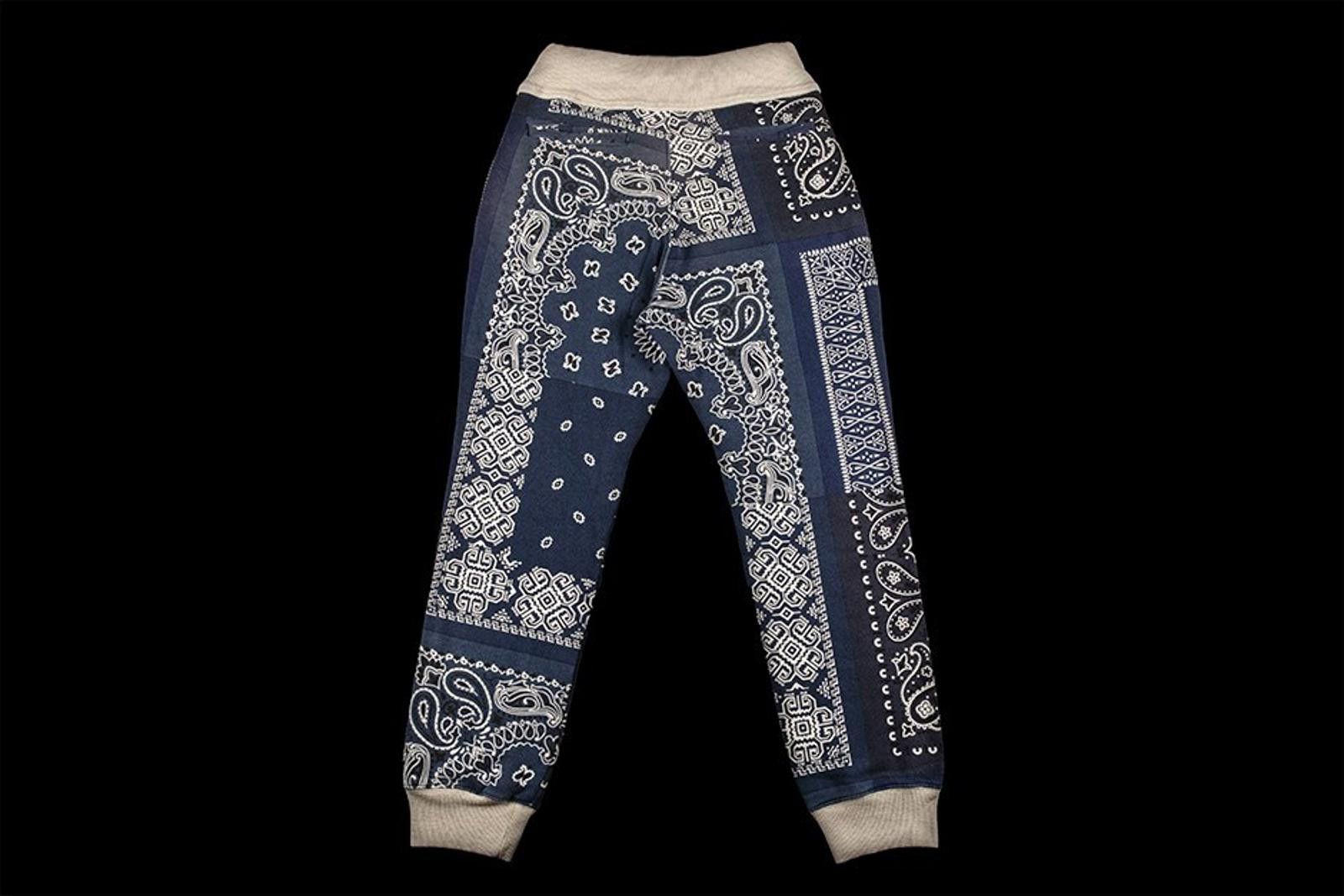Kapital Kapital Bandana Patchwork Sweatpant Navy Size 4 Size US 36 / EU 52 - 3 Thumbnail