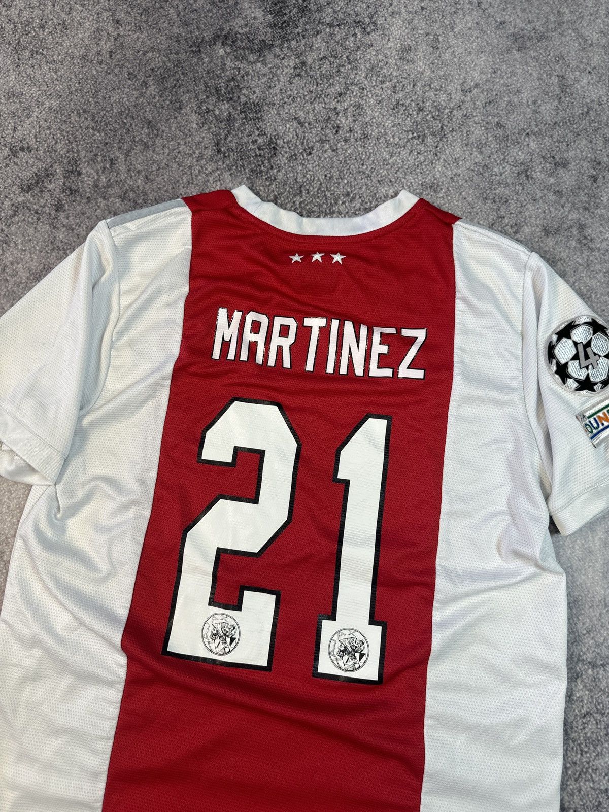 Adidas × Vintage Adidas Martinez 21 Ajax Soccer Jersey Streetwear Rare L Size US L / EU 52-54 / 3 - 2 Thumbnail