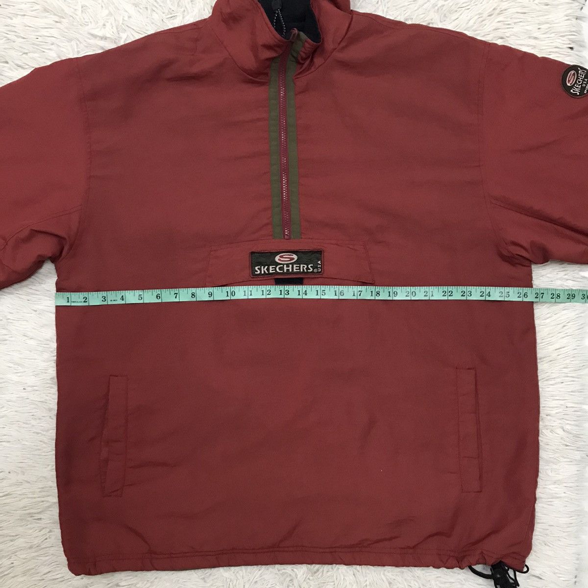 SKECHERS Vintage 90s Skechers USA sport Fleece Lined Anorak Jacket Size US XXL / EU 58 / 5 - 14 Thumbnail