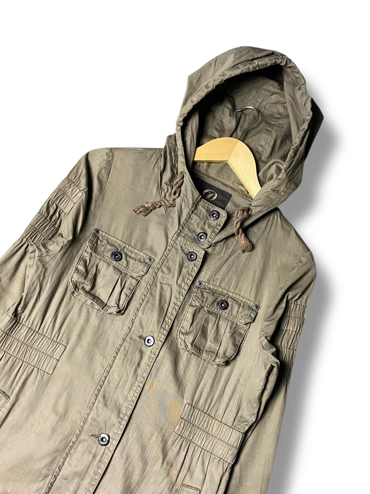 Japanese Brand DURER Brand Multipocket Hooded Parka (161) Size US XXS / EU 40 - 4 Thumbnail