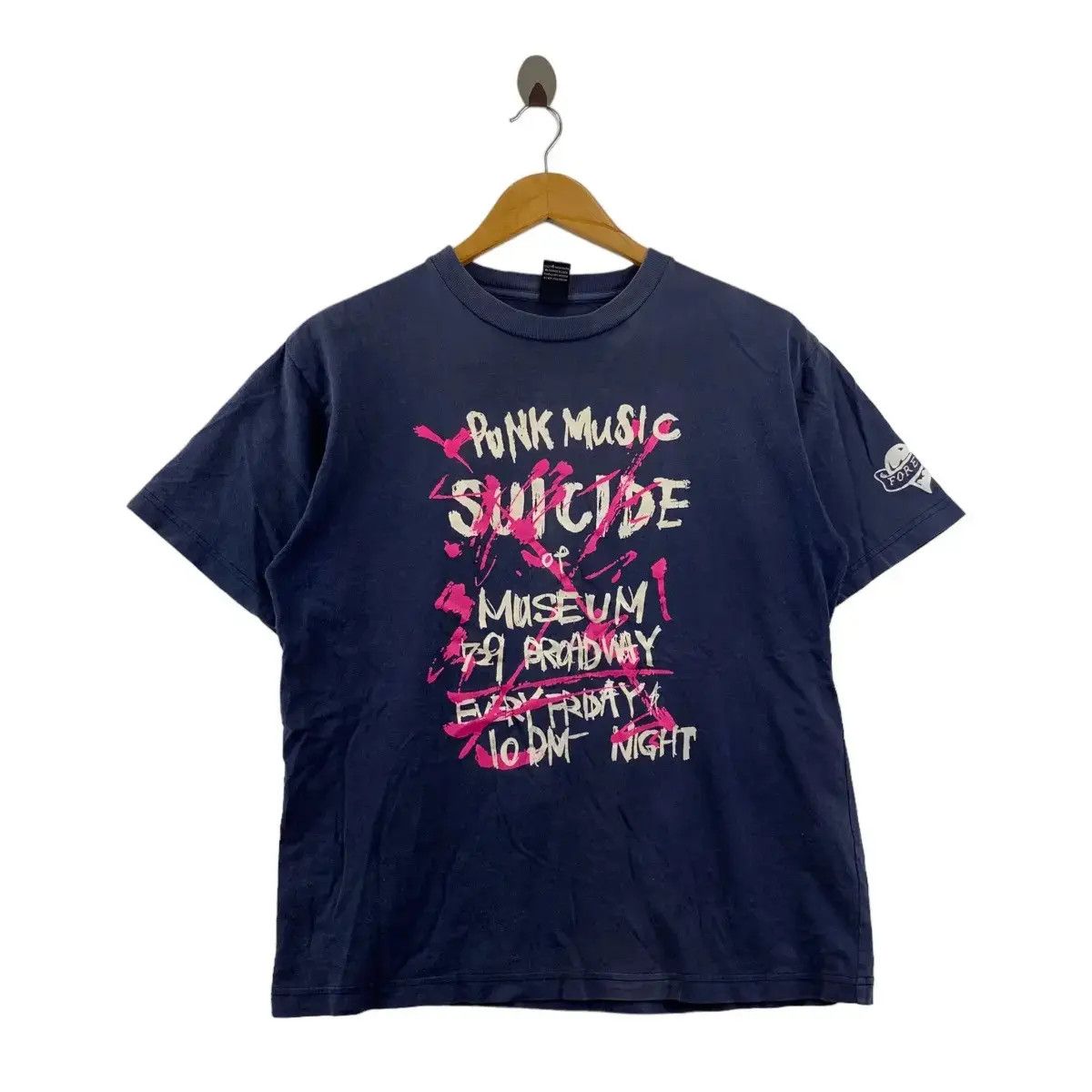 Vintage Vintage RAGFACTORY PUNK MUSIC Suicide Museum Tee Shirt Promo Size M / US 6-8 / IT 42-44 - 1 Thumbnail